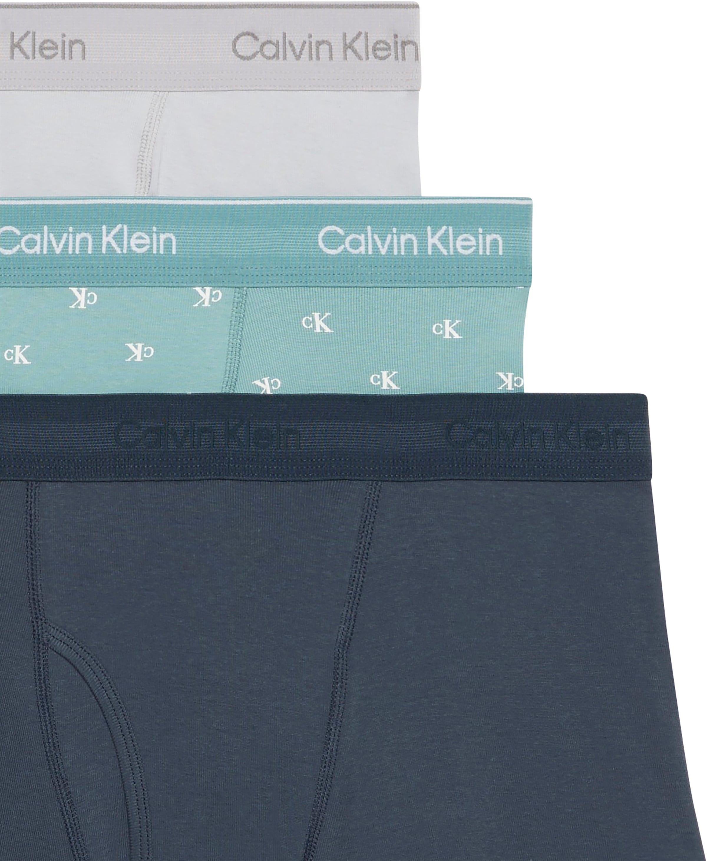 Calvin Klein Underwear Trunk »TRUNK 3PK«, (Packung, 3er-Pack), mit Logo-Elastikbund