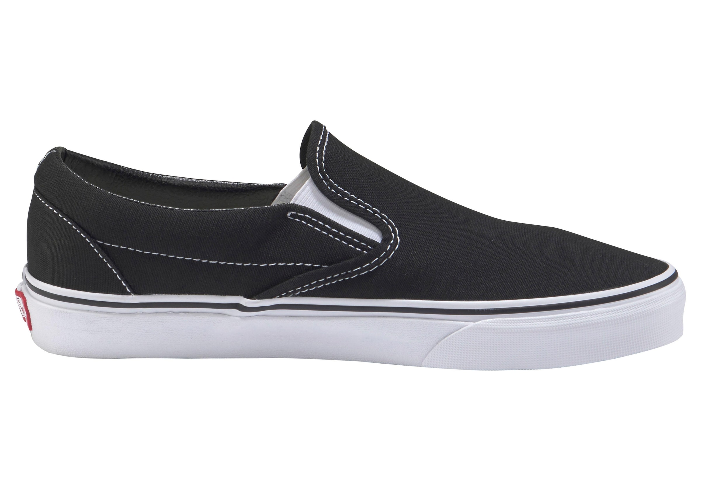 Vans Slip-On Sneaker »Classic Slip-On«, aus textilem Canvas-Material