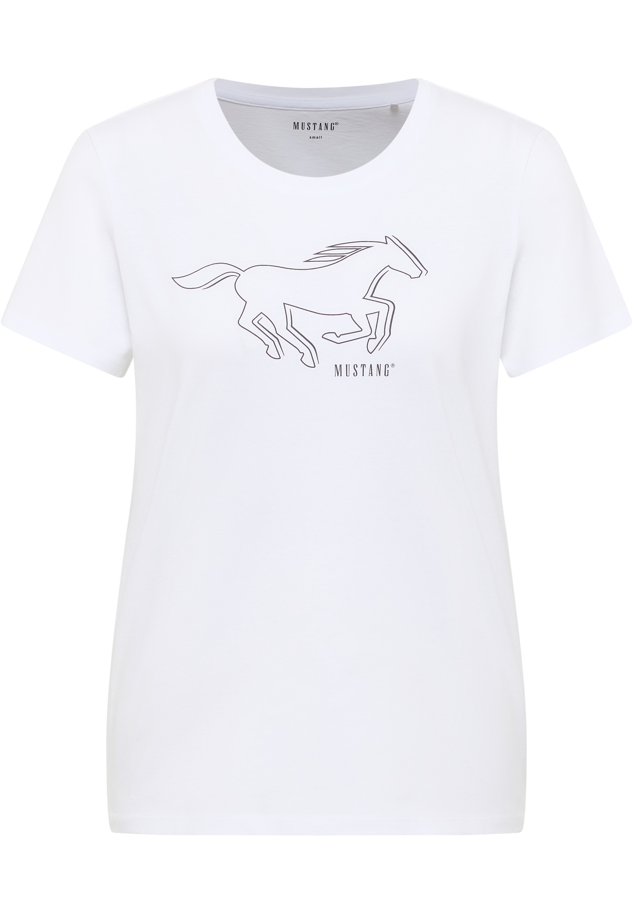 MUSTANG Kurzarmshirt »Damen Style Alma«