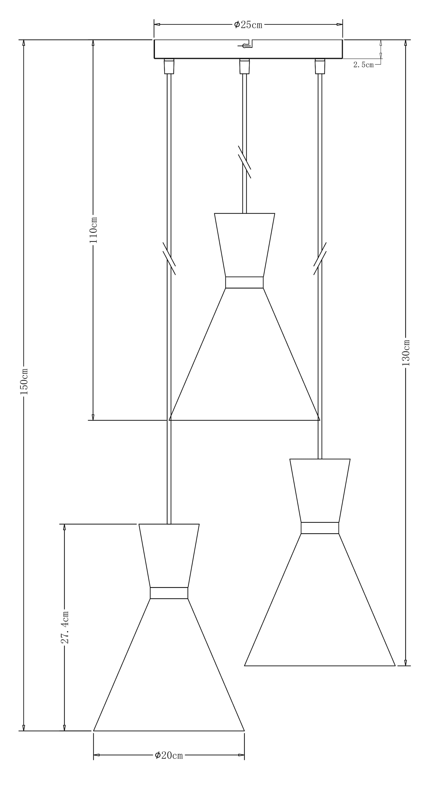 OTTO home Pendelleuchte »Renell« E27 1 Stk. E27, Schwarz, höhenverstellbar, industrieller Stil