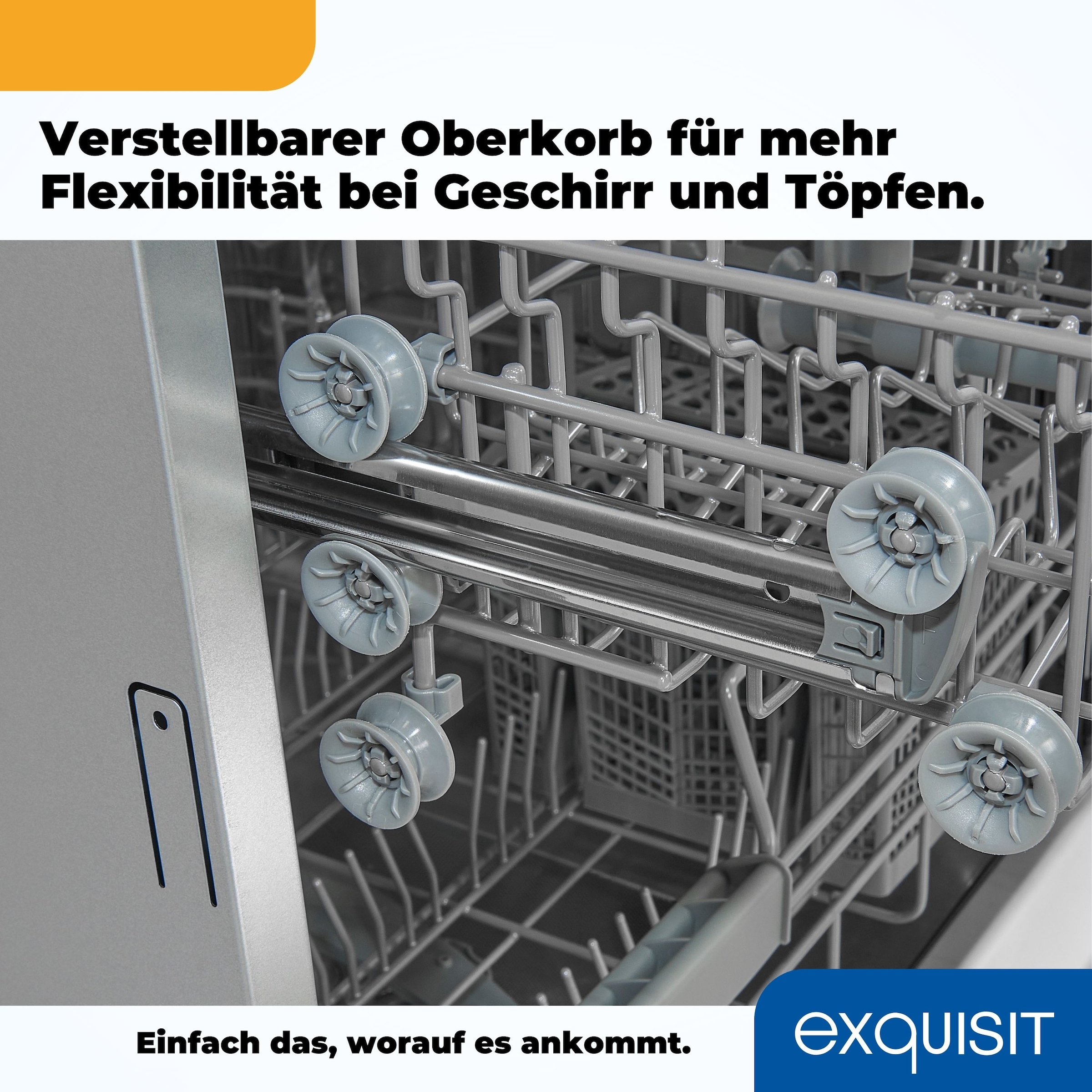 exquisit Standgeschirrspüler »GSP9112-030E«