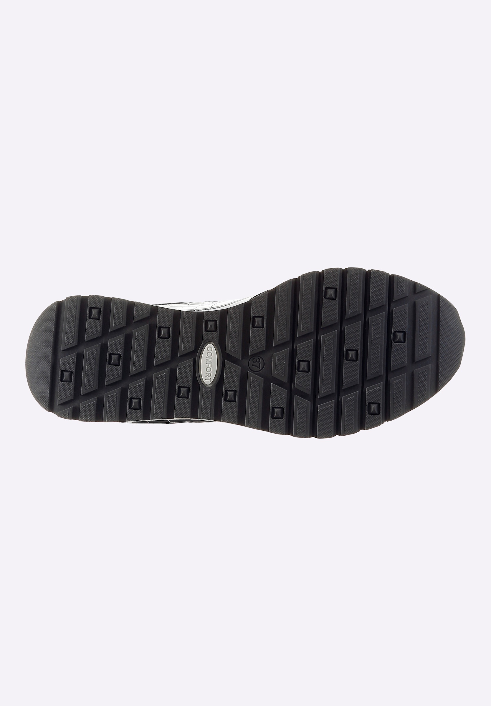 airsoft modern+ Schnürschuh »Sneaker Sneaker mit Metallic-Akzenten«