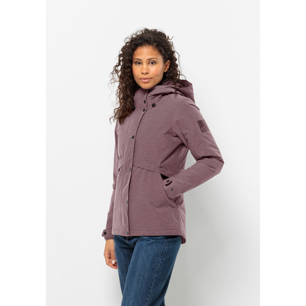 Jack Wolfskin Winterjacke »SNOWY PARK JKT W«, mit Kapuze