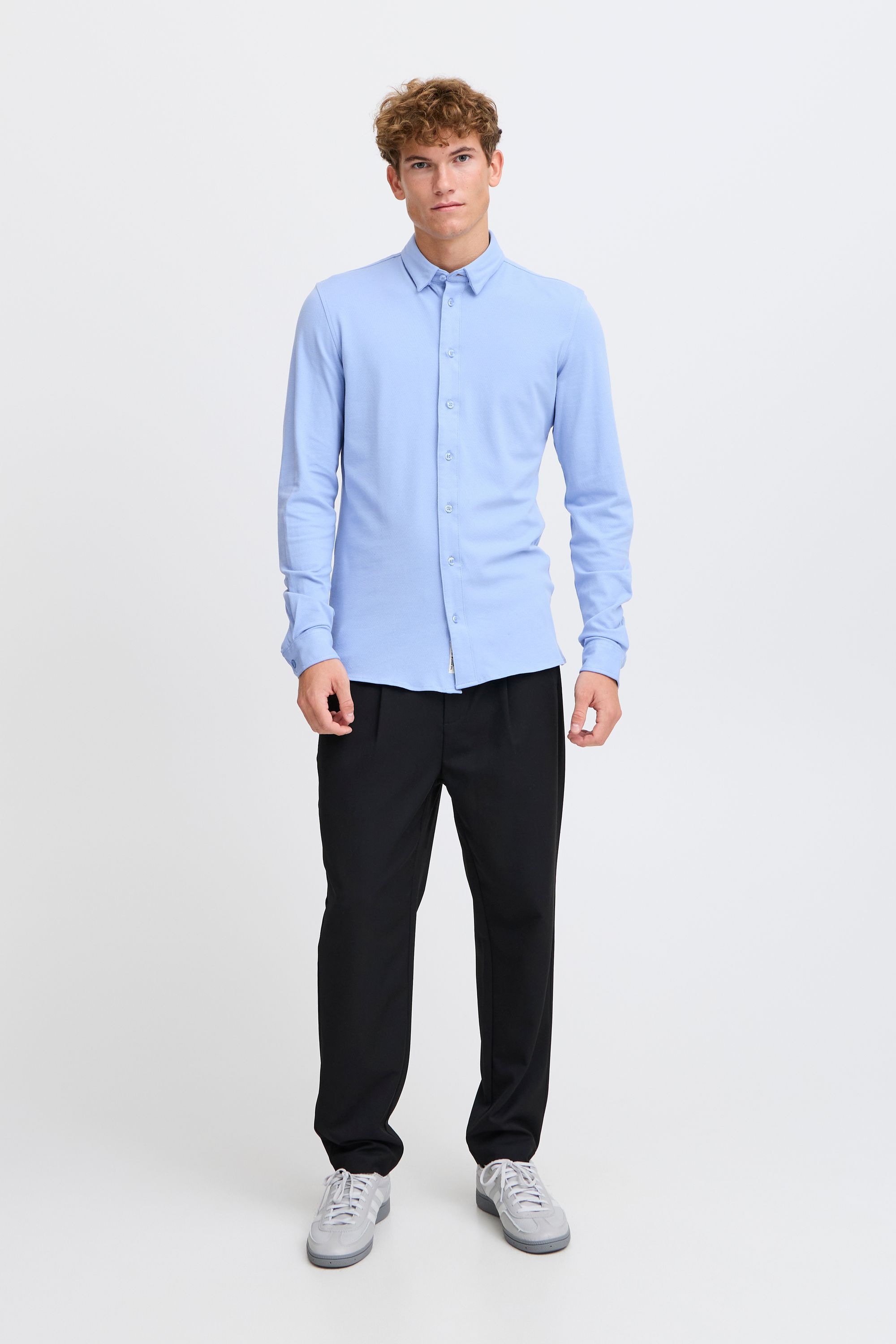 Casual Friday Businesshemd »Businesshemd CFARTHUR LS BU jersey piquet shirt«