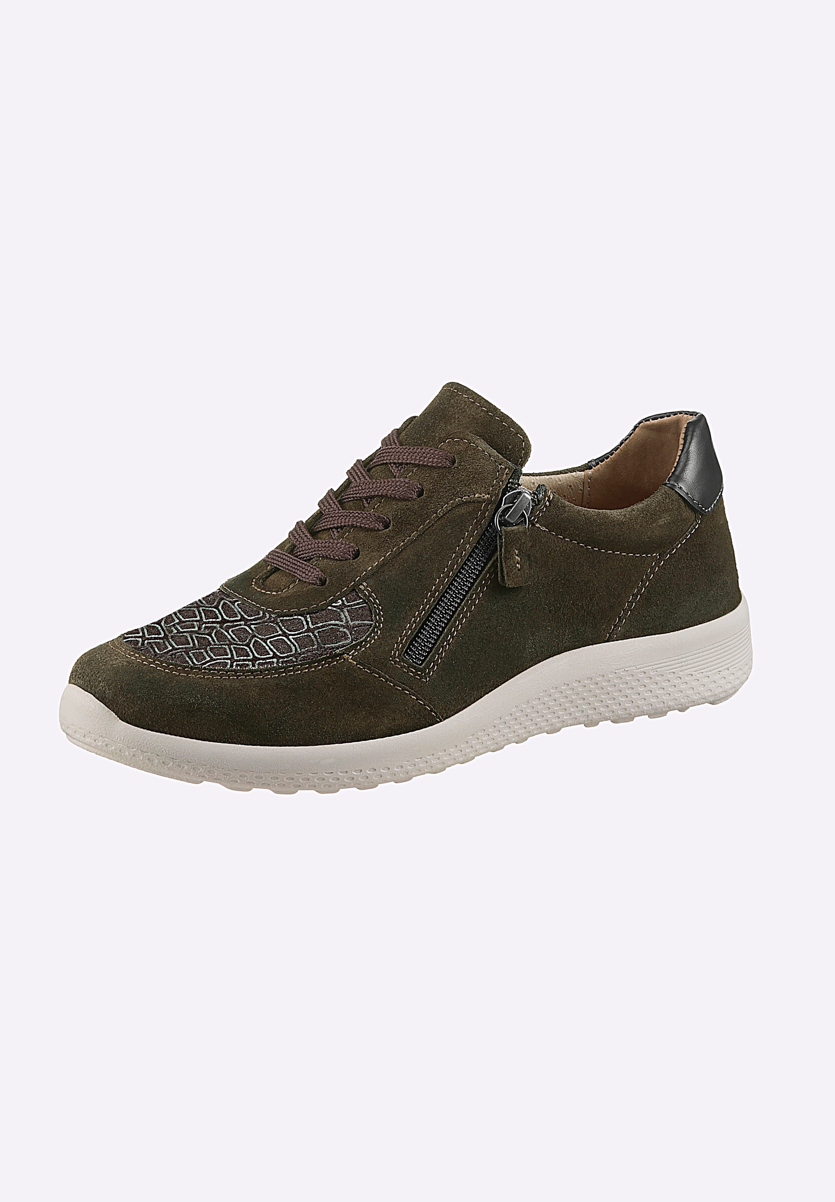 airsoft modern+ Schnürschuh »Sneaker Sneaker für sehr kräftige, empfindliche Füße«