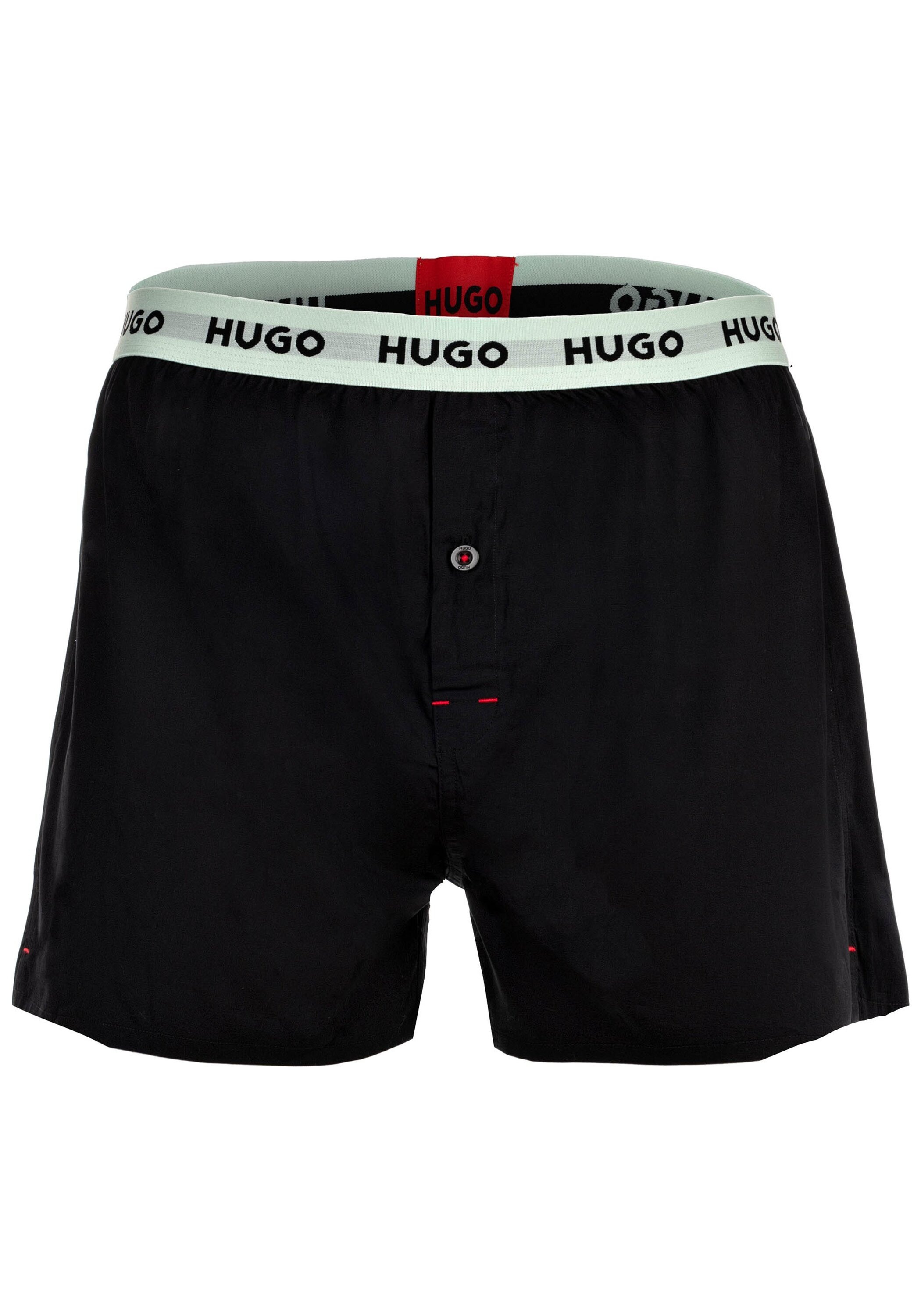 HUGO Webboxer »Web-Boxershorts Woven Boxer Triplet 3er Pack«