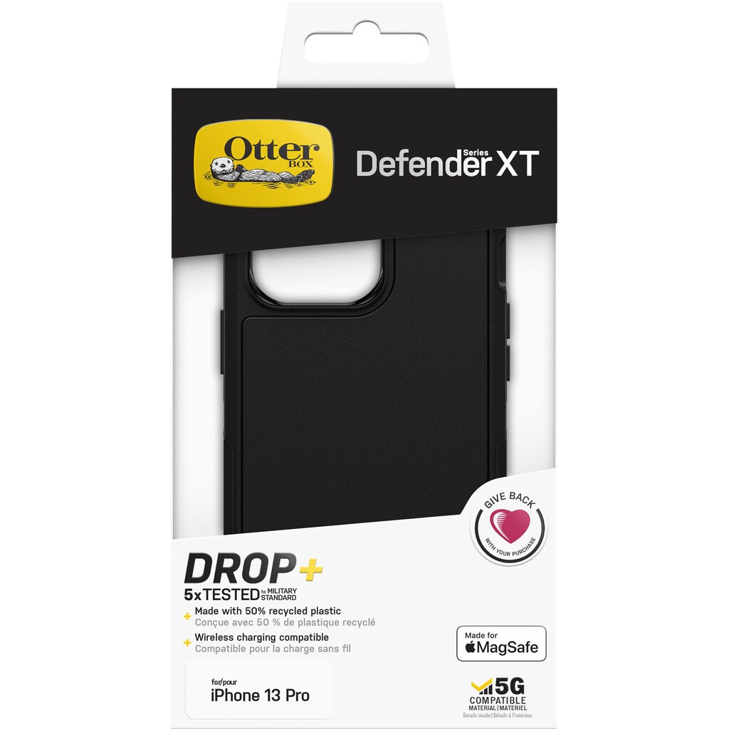 Otterbox Handyhülle »Defender XT Series für Apple iPhone 13 Pro, schwarz«