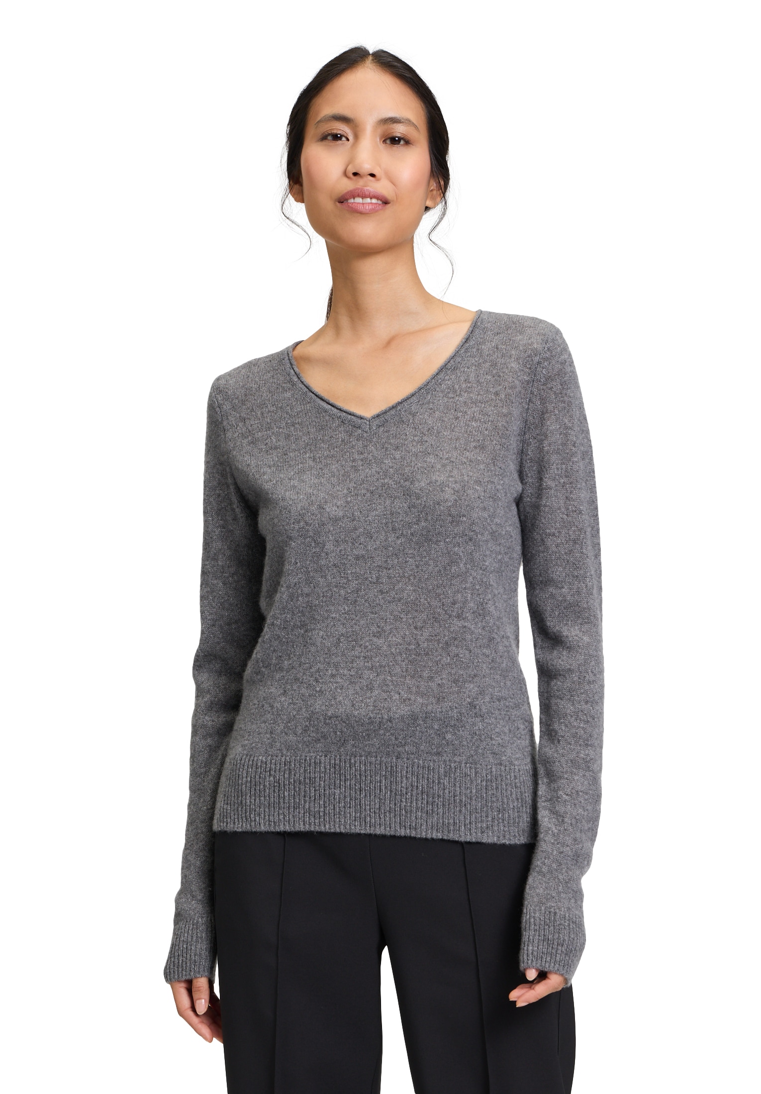 Betty Barclay Kaschmirpullover »Kaschmir-Pullover mit V-Ausschnitt«
