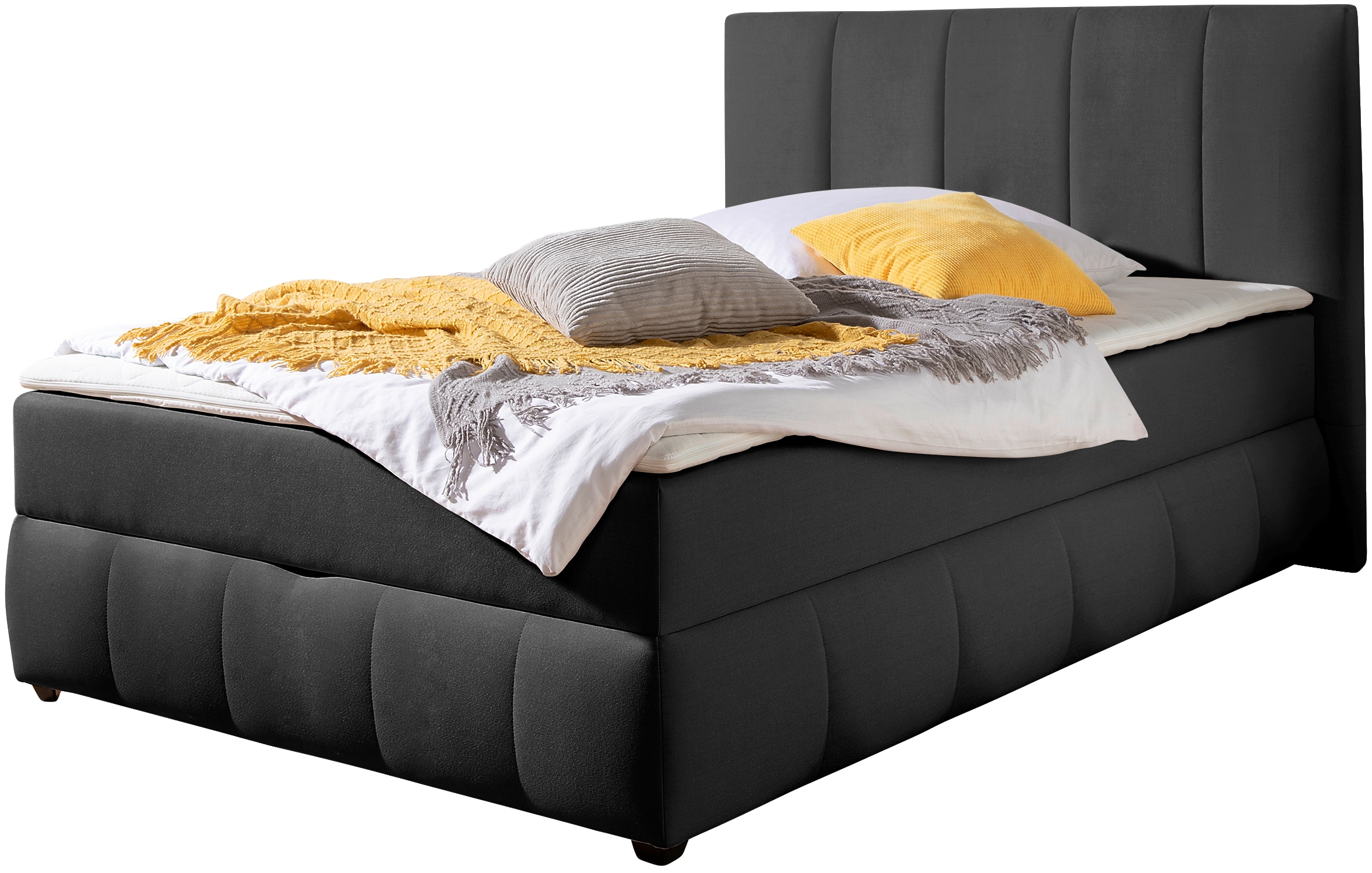INOSIGN Boxbett »Hartley«, Inkl. Bettkasten & Topper, wählbar in H2, H3 o. H4