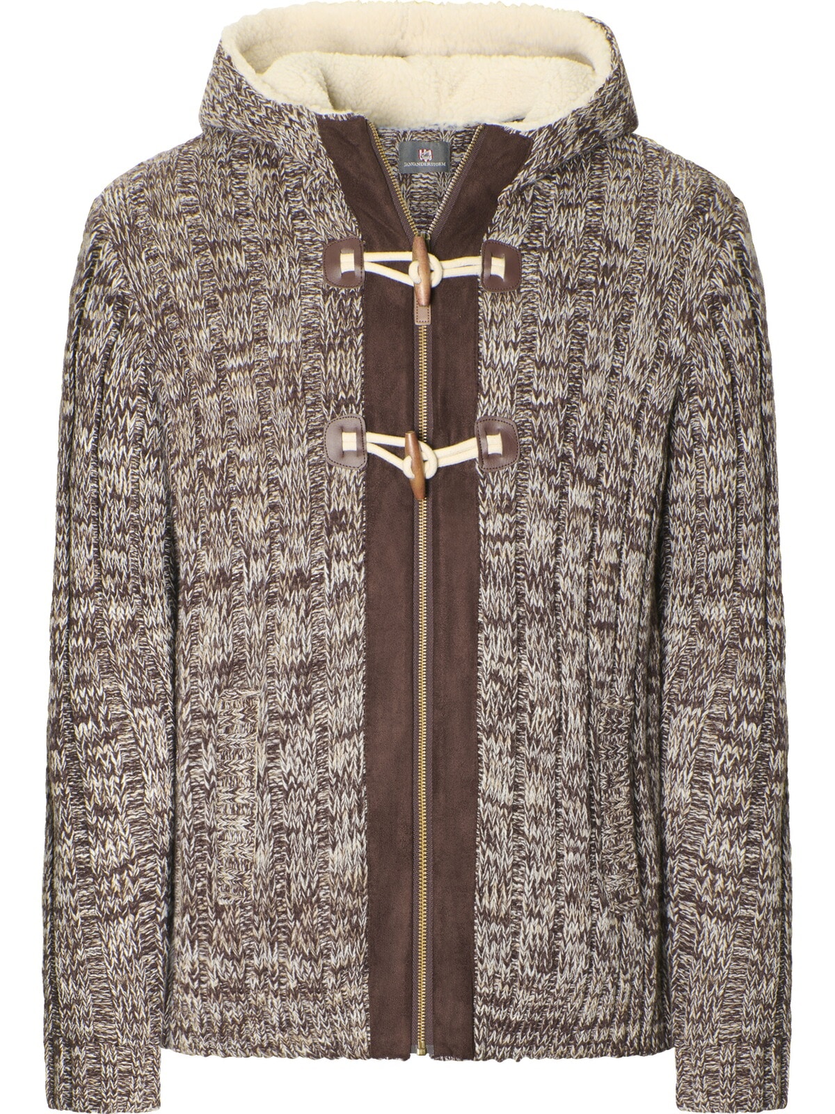Jan Vanderstorm Kapuzenstrickjacke »Outdoor Strickjacke EIRBORG«