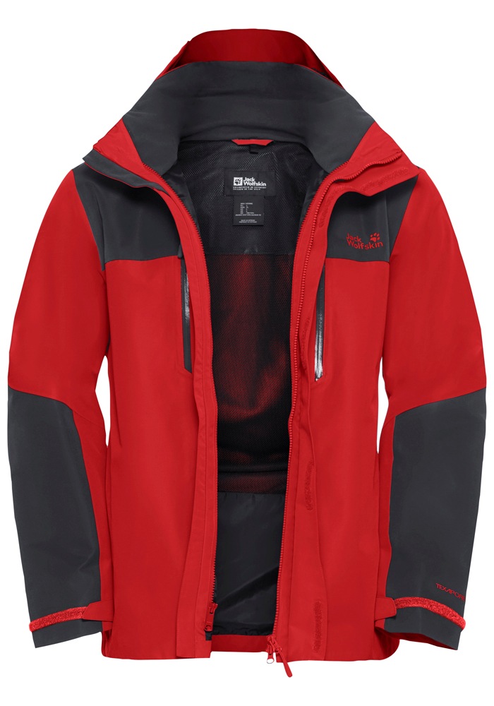 Jack Wolfskin Funktionsjacke »JASPER 2L JKT M« mit Kapuze