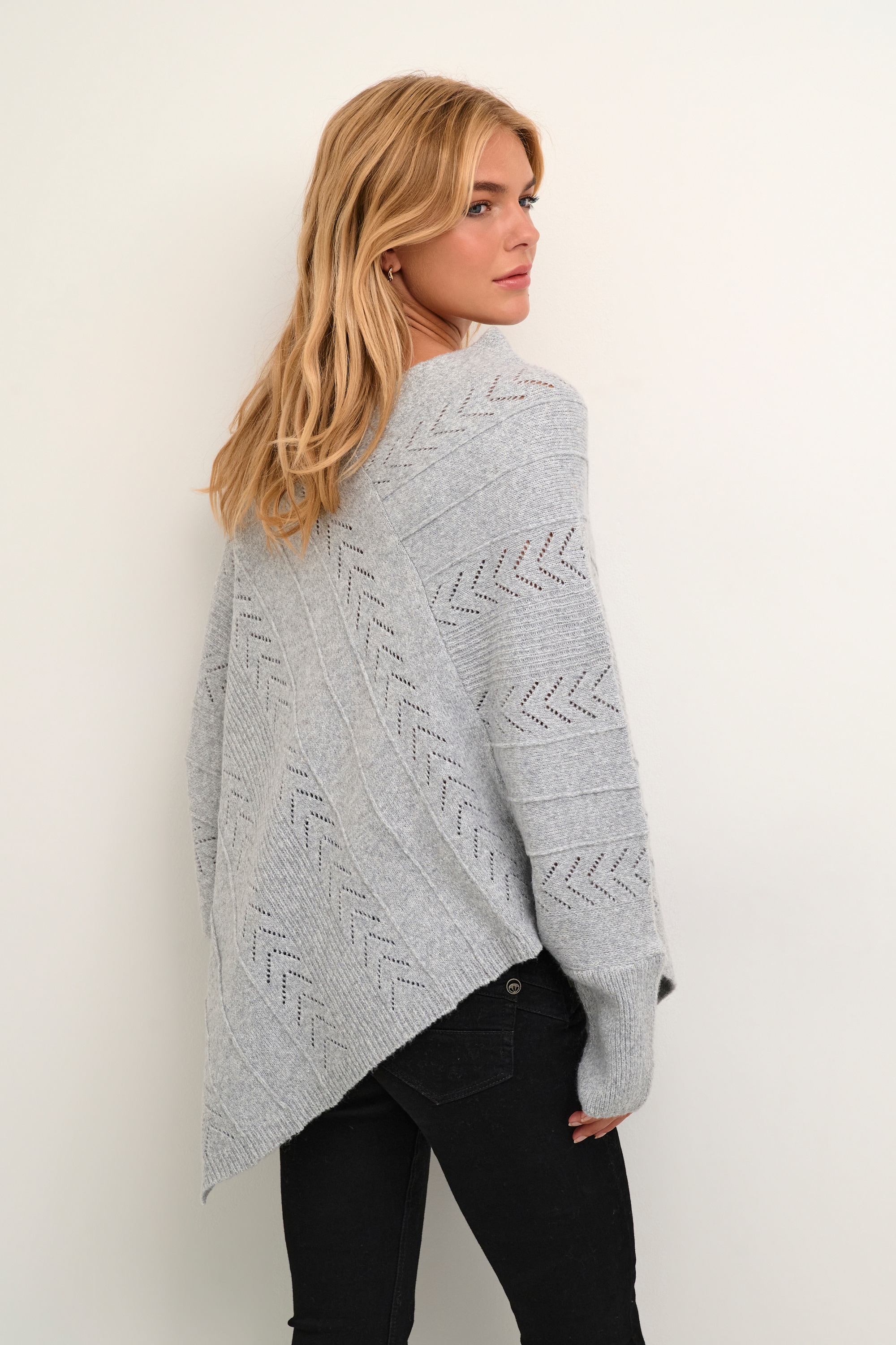 Cream Strickponcho »Poncho CRHoliday«