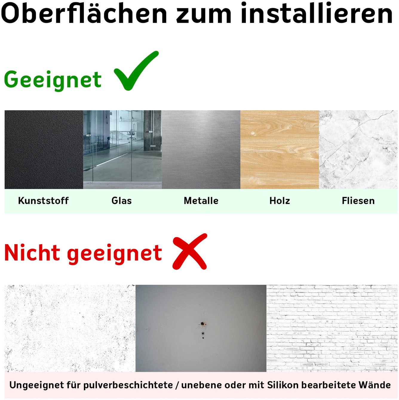 queence Magnetfolie »Magnetische Tafelfolie«, Tafel-Wandtafelfolie-Magnetfolie, selbstklebend, Kreide+Neodym-Magnete