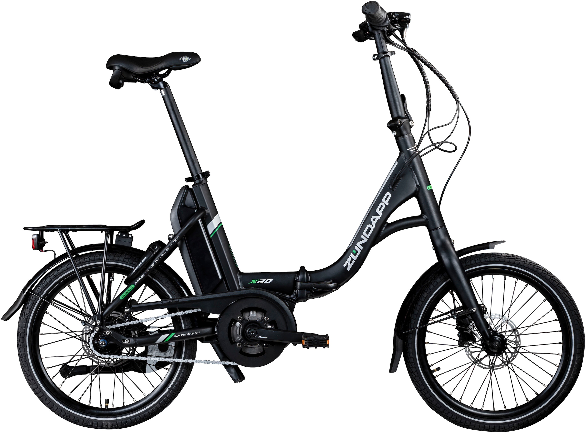 Zündapp E-Bike »X20«, 7 Gang, Shimano, Nexus, Mittelmotor 250 W, Pedelec, Elektrofahrrad für Damen u. Herren