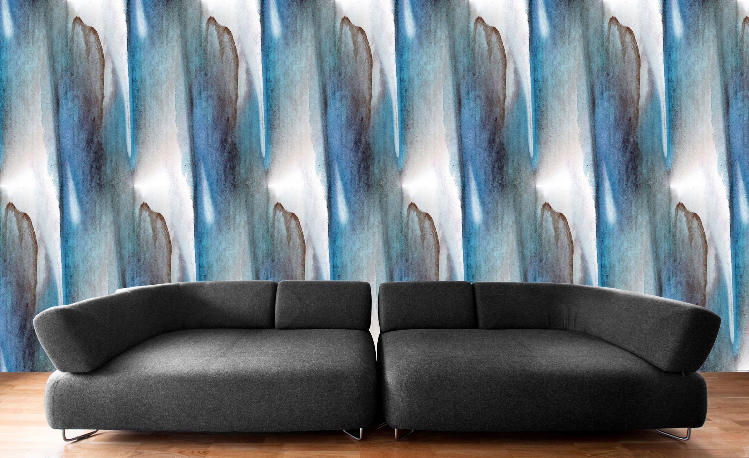 queence Vinyltapete »Emmou«, Steinoptik, 90x250cm, selbstklebend, kinderleichte Anbringung, Sticker