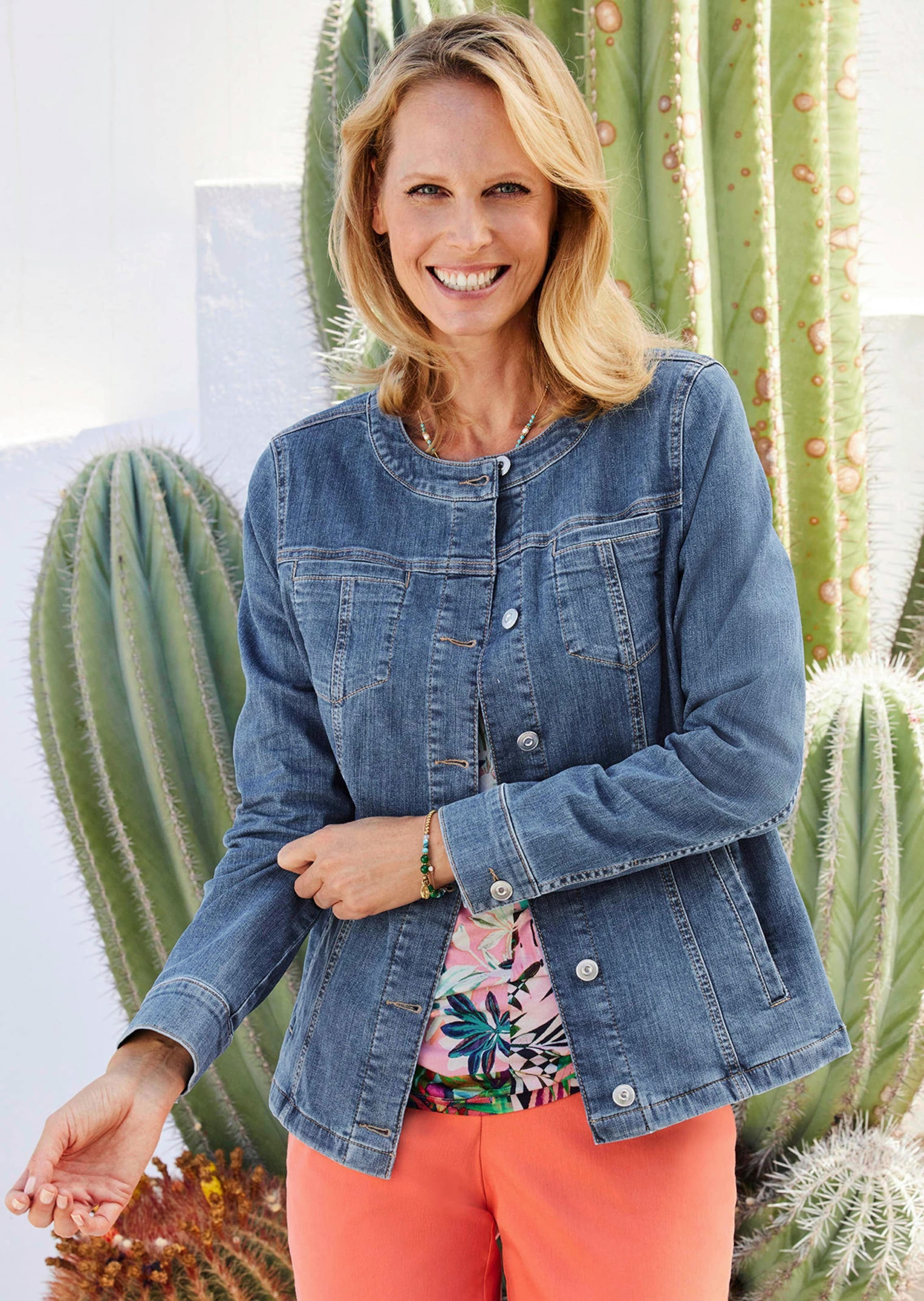 GOLDNER Kurzjacke »Modische Freizeitjacke« mit klassischer Nahtführung