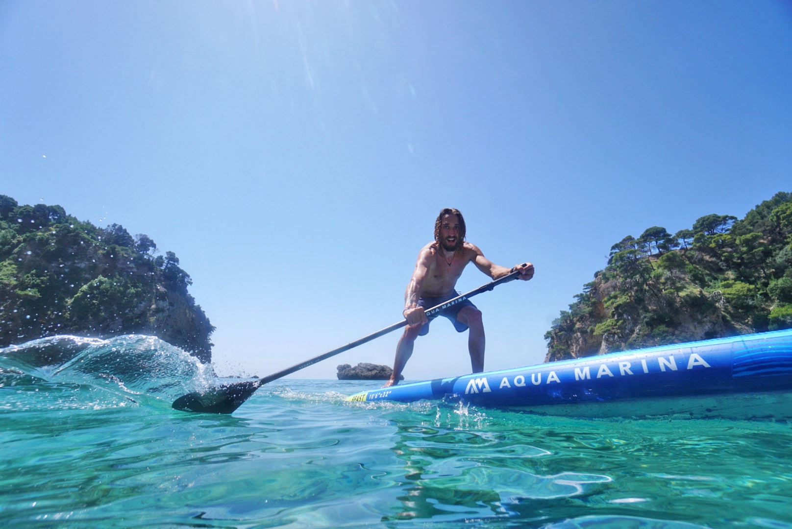 Aqua Marina Inflatable SUP-Board mit Transportrucksack) kaufen OTTO Pumpe bei Stand-Up«, tlg., OTTO (Set, online 6 und »Beast | Paddel