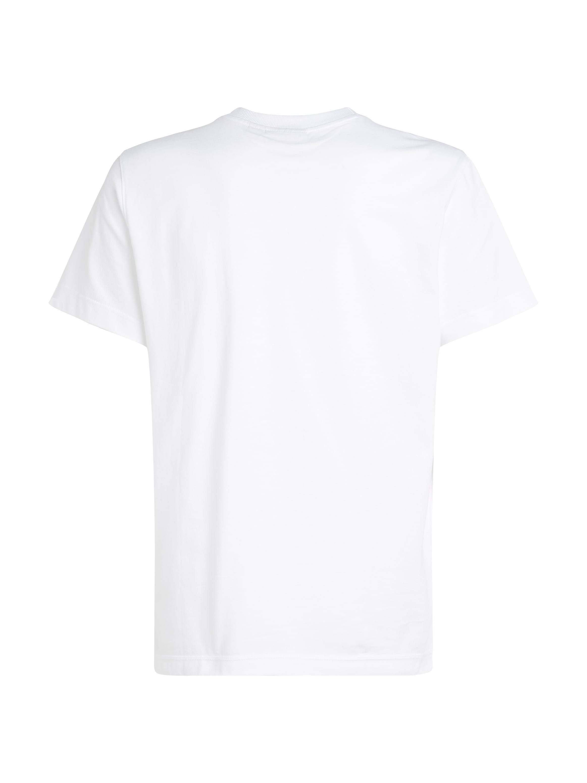 Calvin Klein Jeans Rundhalsshirt »WOVEN LABEL REGULAR TEE«, Logostickerei
