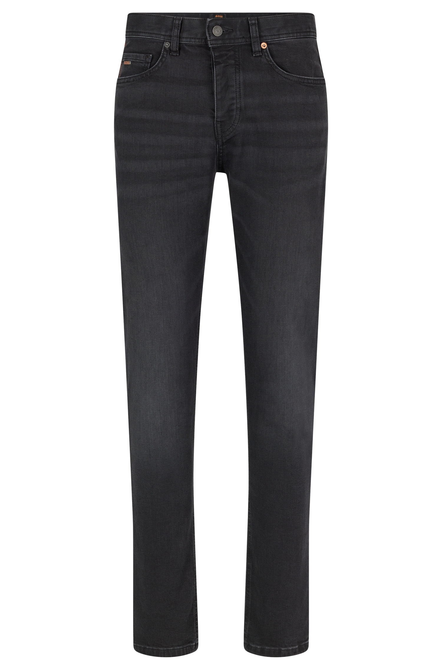 BOSS ORANGE BC-P-1«, bestellen Regular-fit-Jeans mit Leder-Badge OTTO bei online »Taber