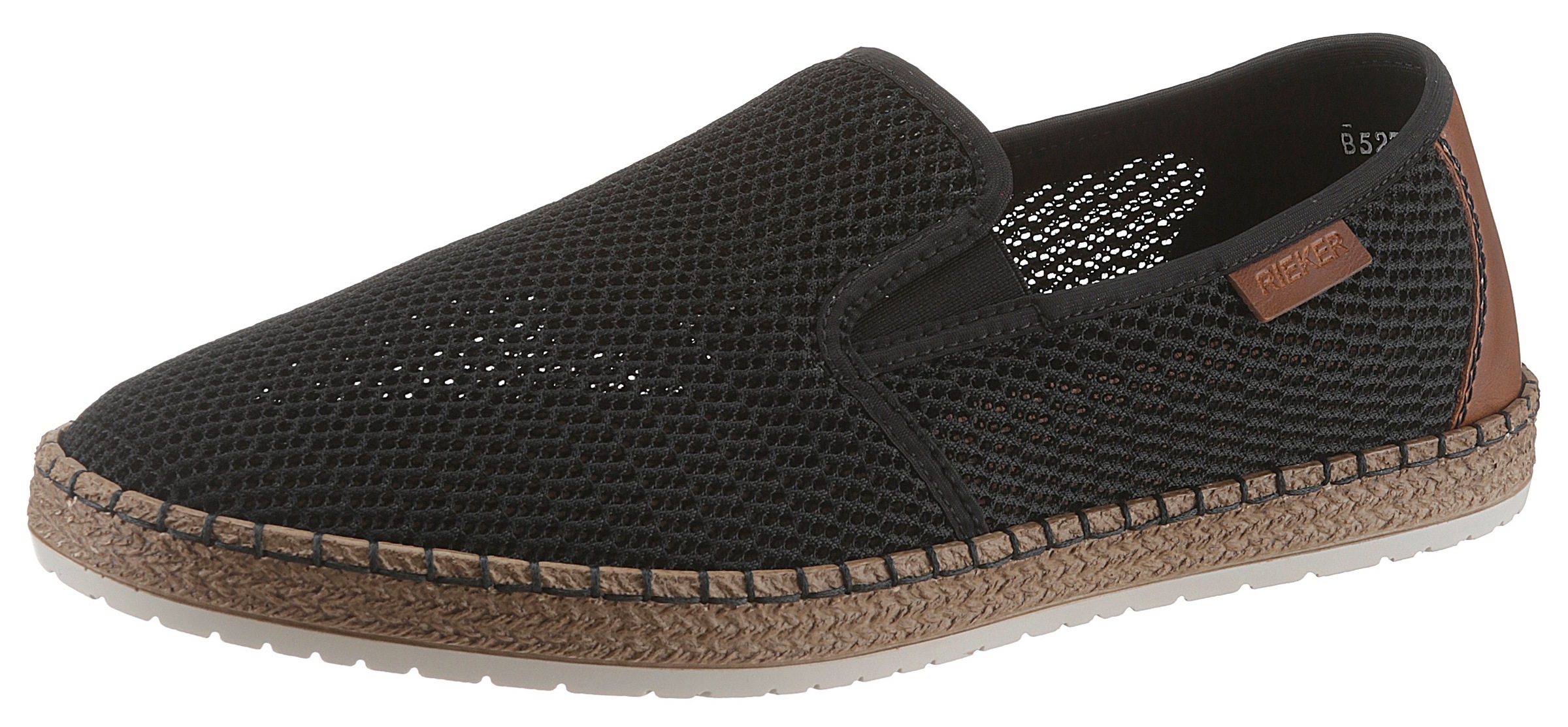 Rieker Espadrille, mit luftdurchlässiger Perforation