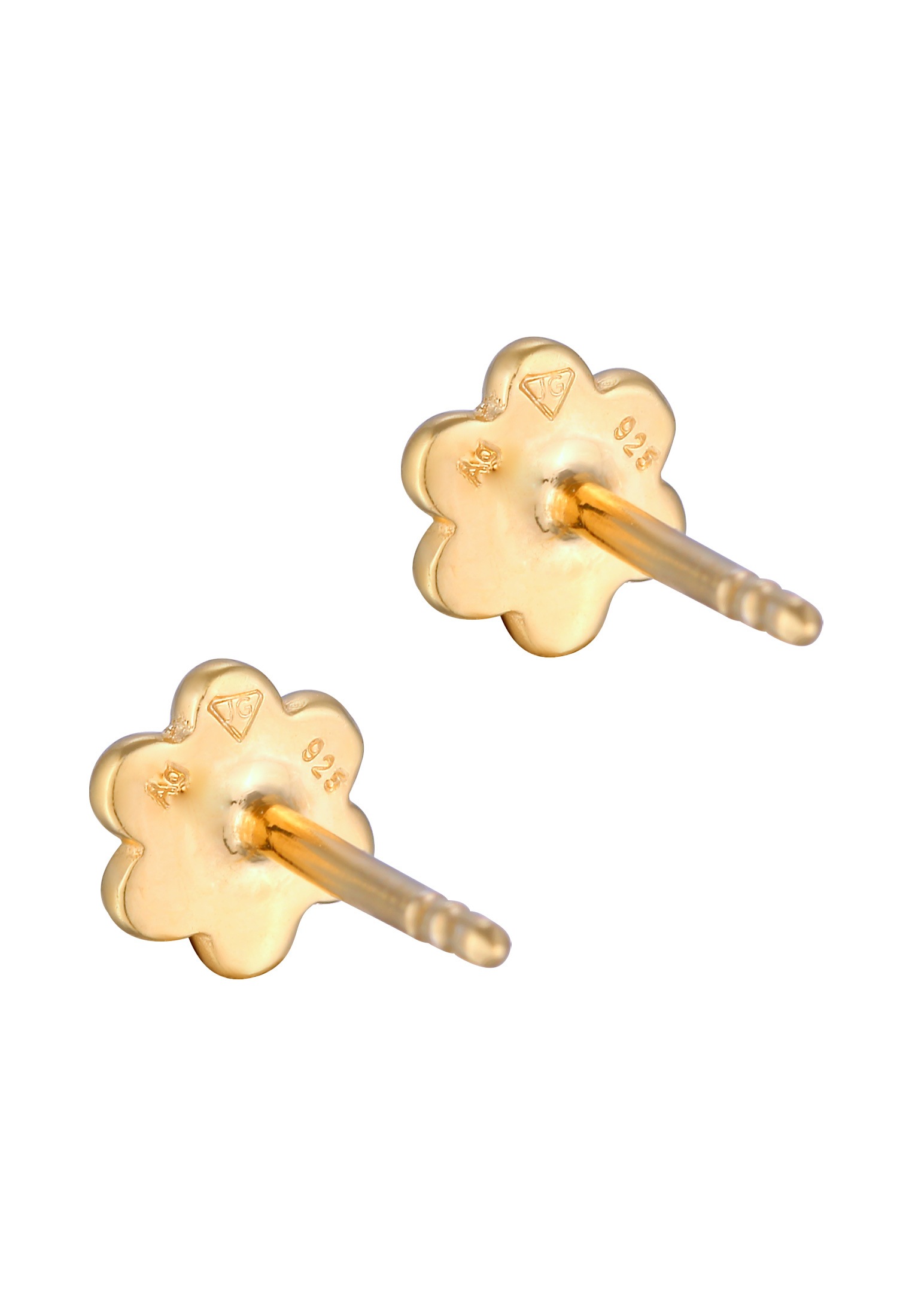 Elli Paar Ohrstecker »Ohrringe Kinder Blume Blüte Kristall 925 Silber«