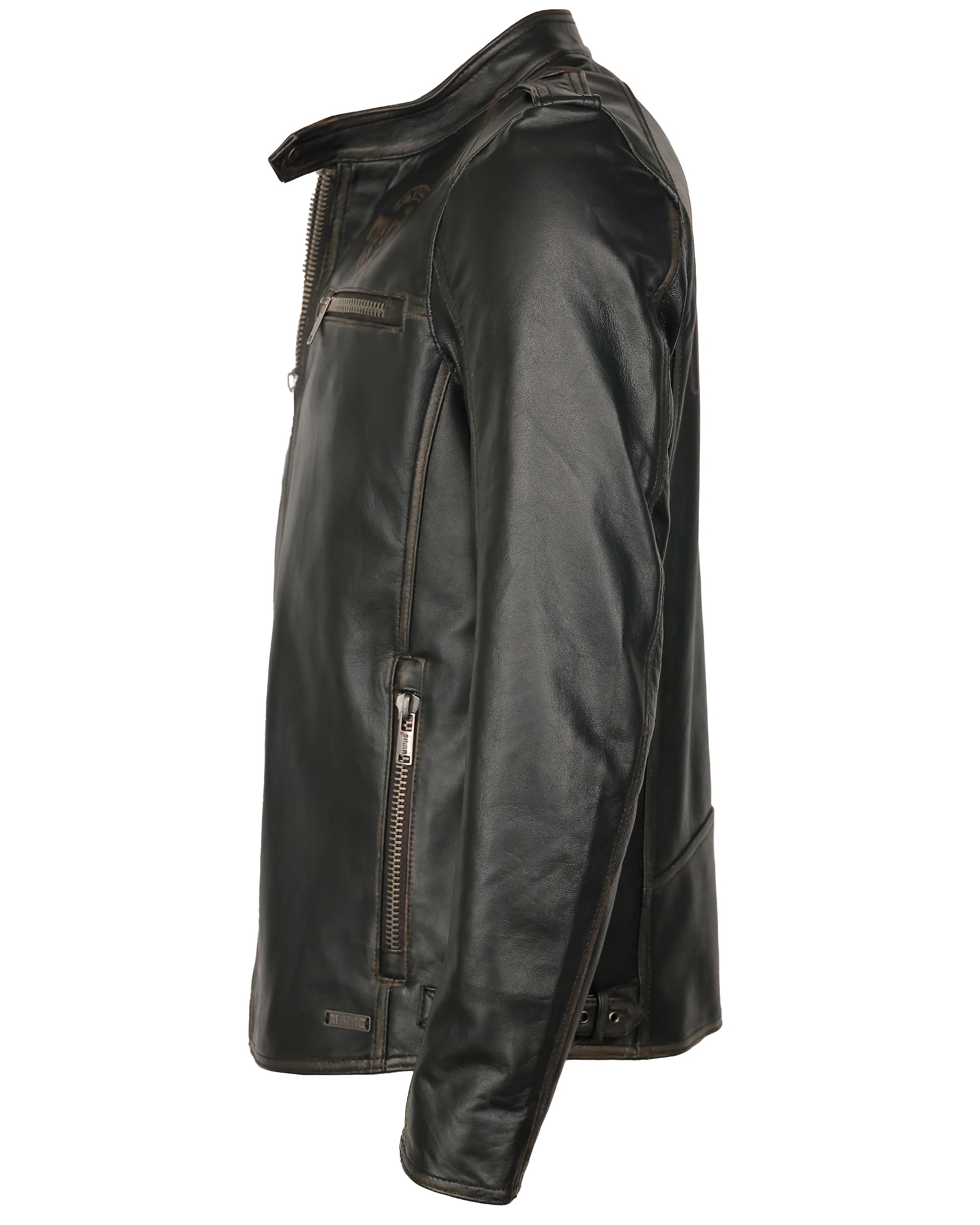 MUSTANG Bikerjacke »Lederjacke 31021505«