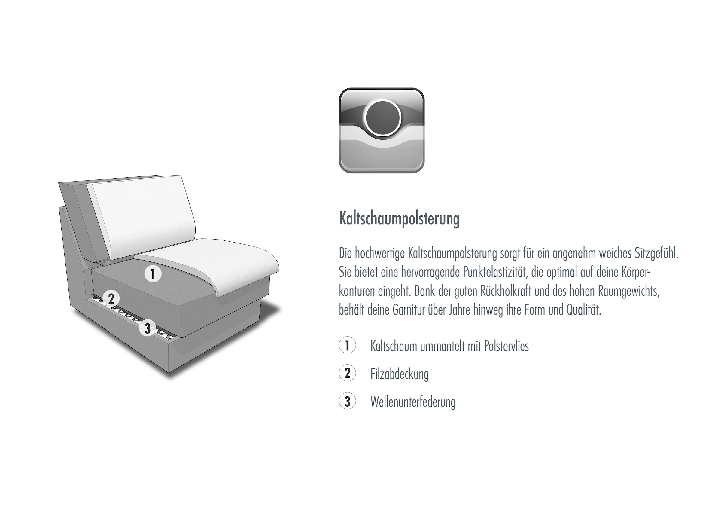 Die PlanBar Ecksofa »MP-IN20126 L-Form«, mit Kopfteilverstellung, optional Sitztiefen- & Armteilverstellung