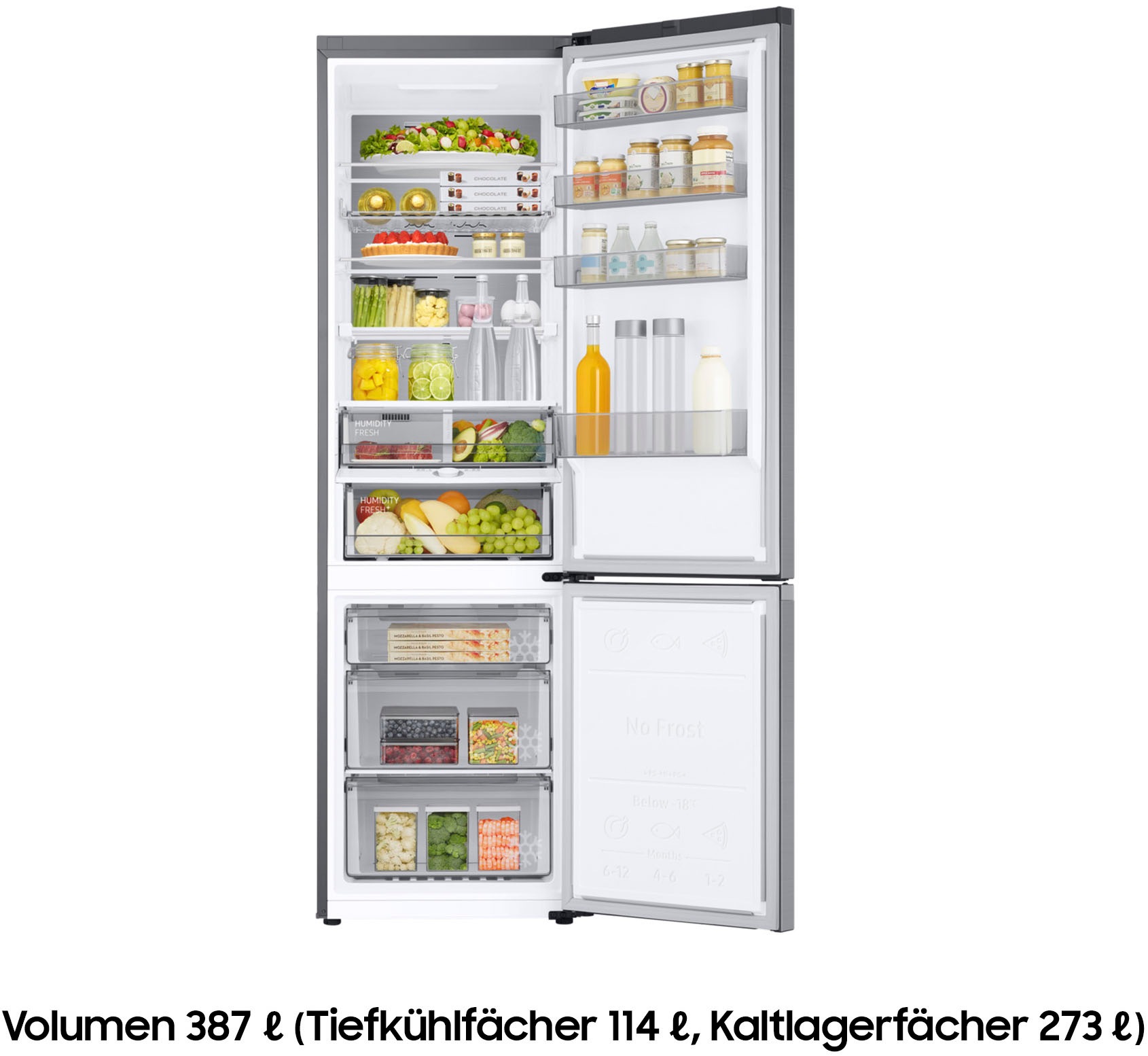 Samsung Kühl-/Gefrierkombination »RB38C7AGWS9«