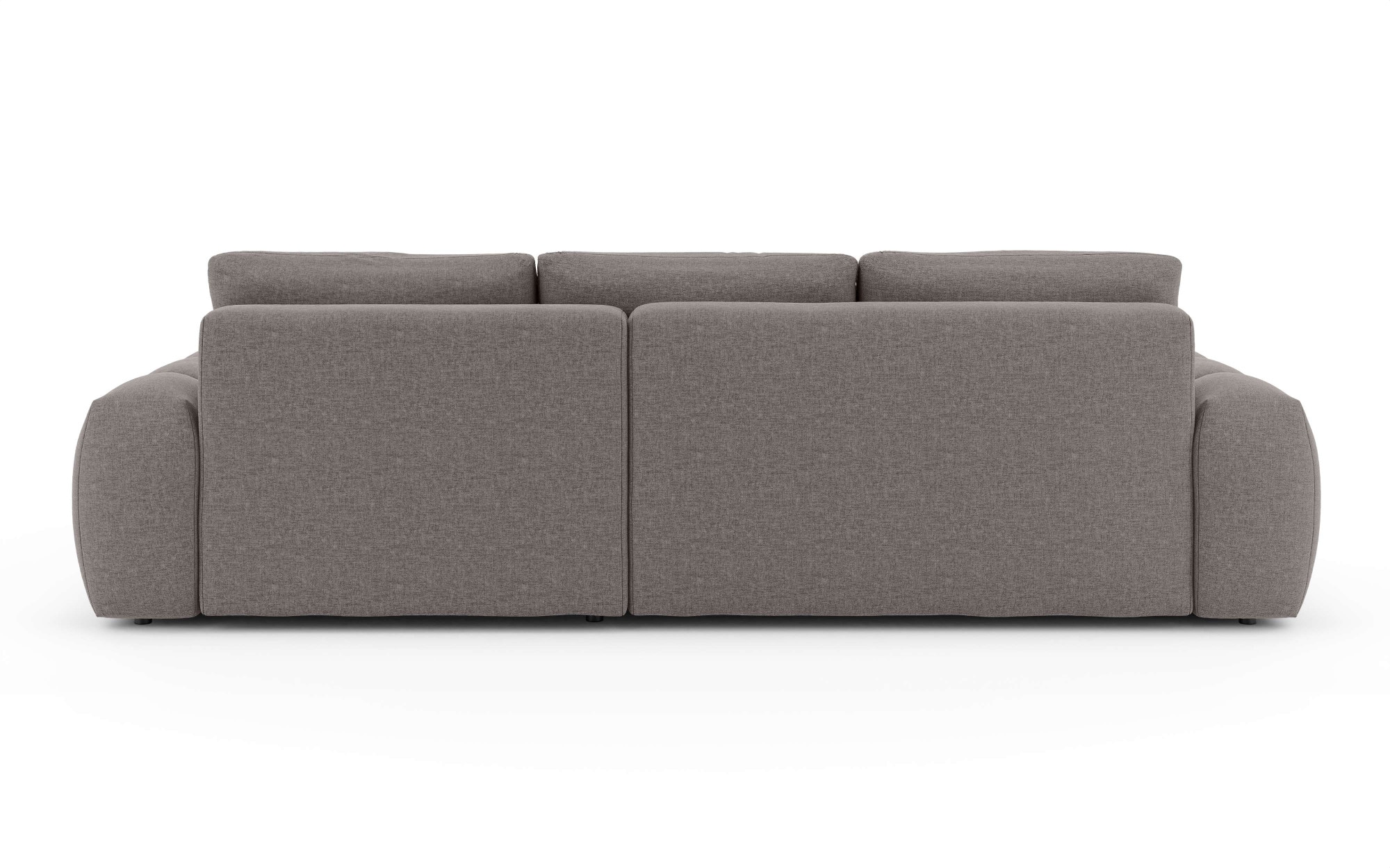 INOSIGN Ecksofa »AZITA klein optionale Schlafsofa mit Bettkasten, B/T/H: 270/166,5/84cm«, L-Form mit Wellenunterfederung, Bubble-Optik