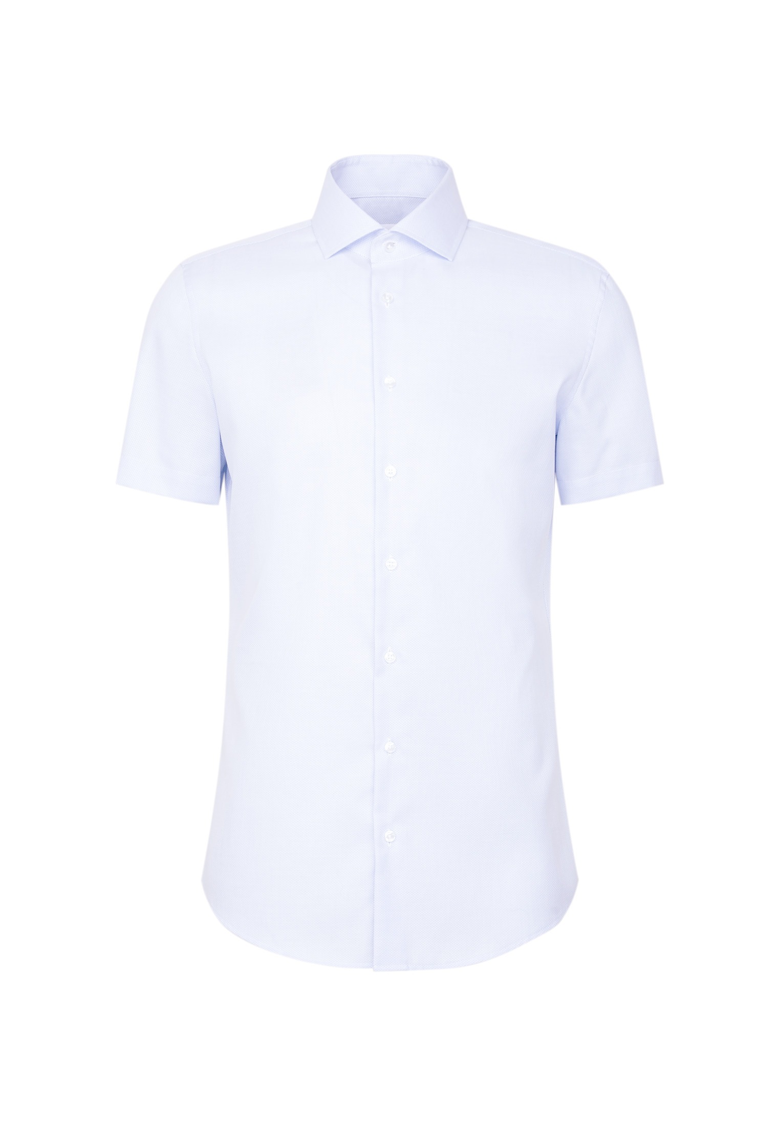 seidensticker Businesshemd »Schwarze Rose« Slim 1/2 Kentkragen Struktur