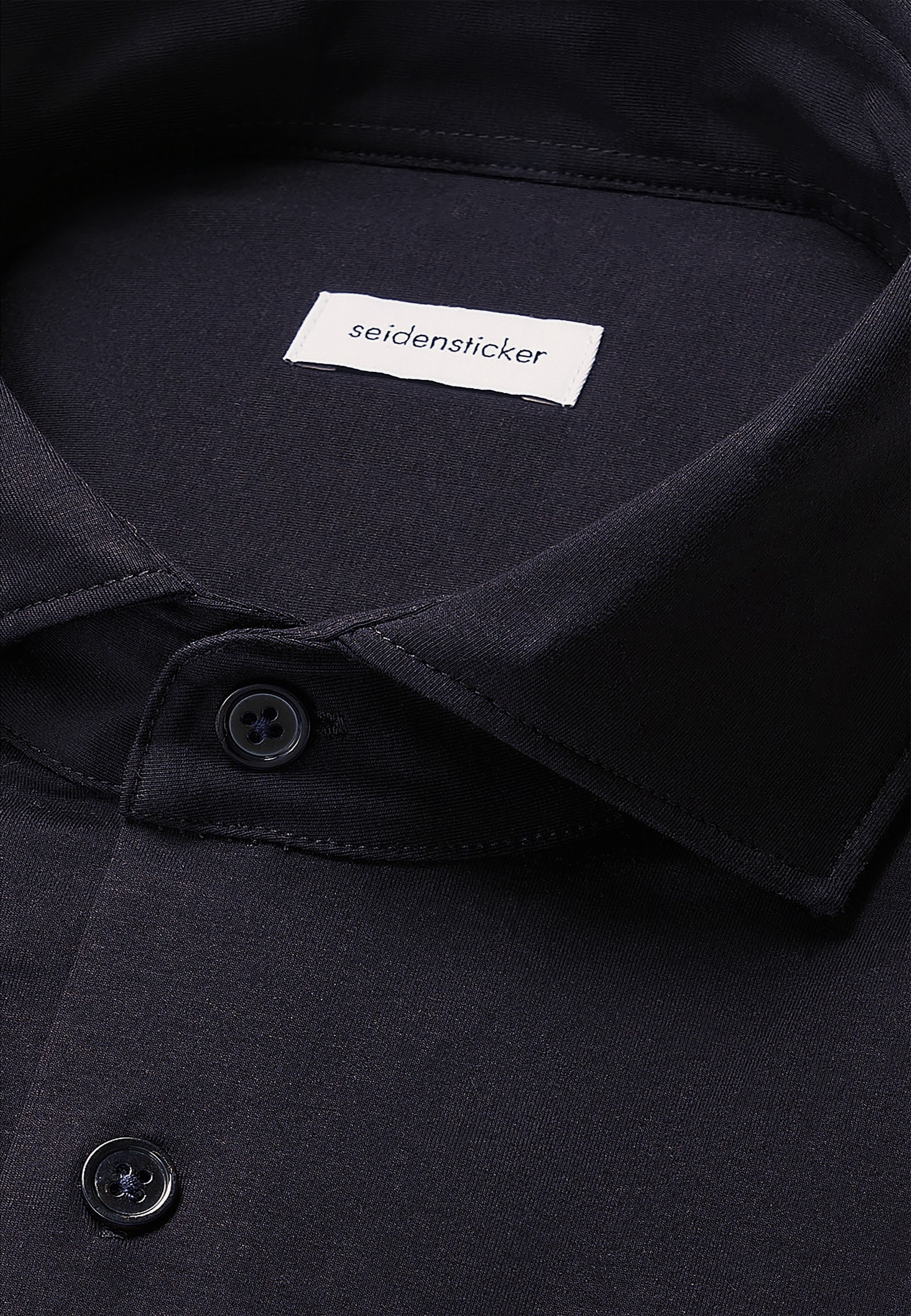 seidensticker Businesshemd »Schwarze Rose«, Regular 1/1 Kentkragen Uni