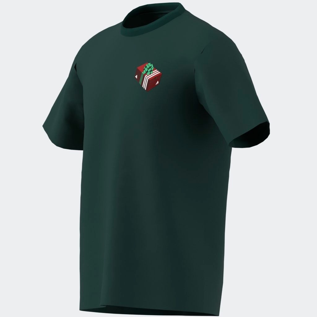 adidas Sportswear T-Shirt »M HLDY GFTBOX T« sportlicher Stil, mit Motiv-Grafik, aus Baumwolle, pflegeleicht