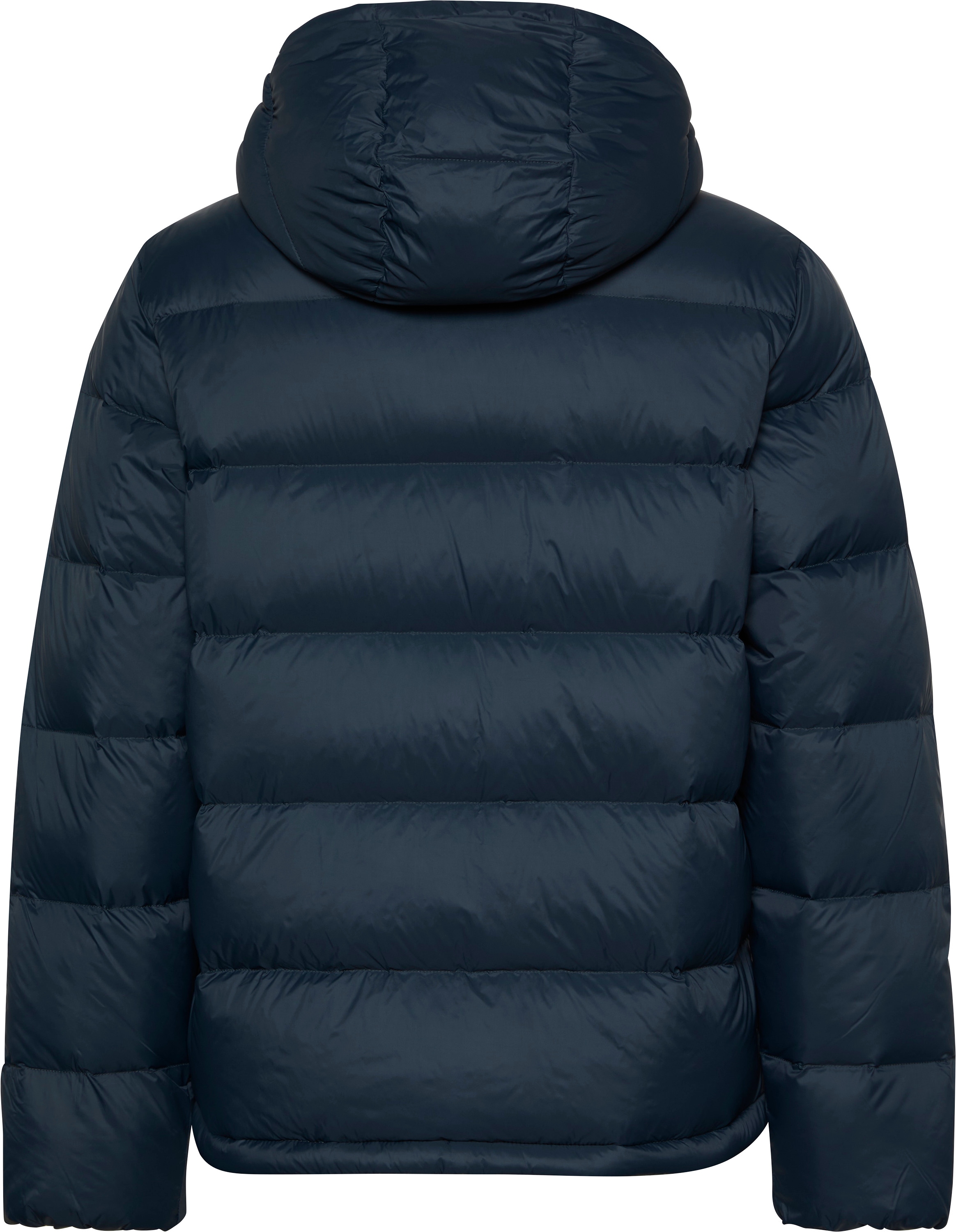 Calvin Klein Jeans Steppmantel »LS NYLN ZP OFF HD DW«, Mit Rundhalsausschnitt