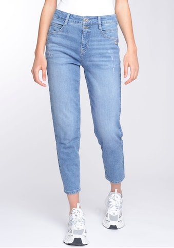 GANG Mom-Jeans »ORA«, 2-Knopf-Verschluss mit verkürzter Beinlänge kaufen
