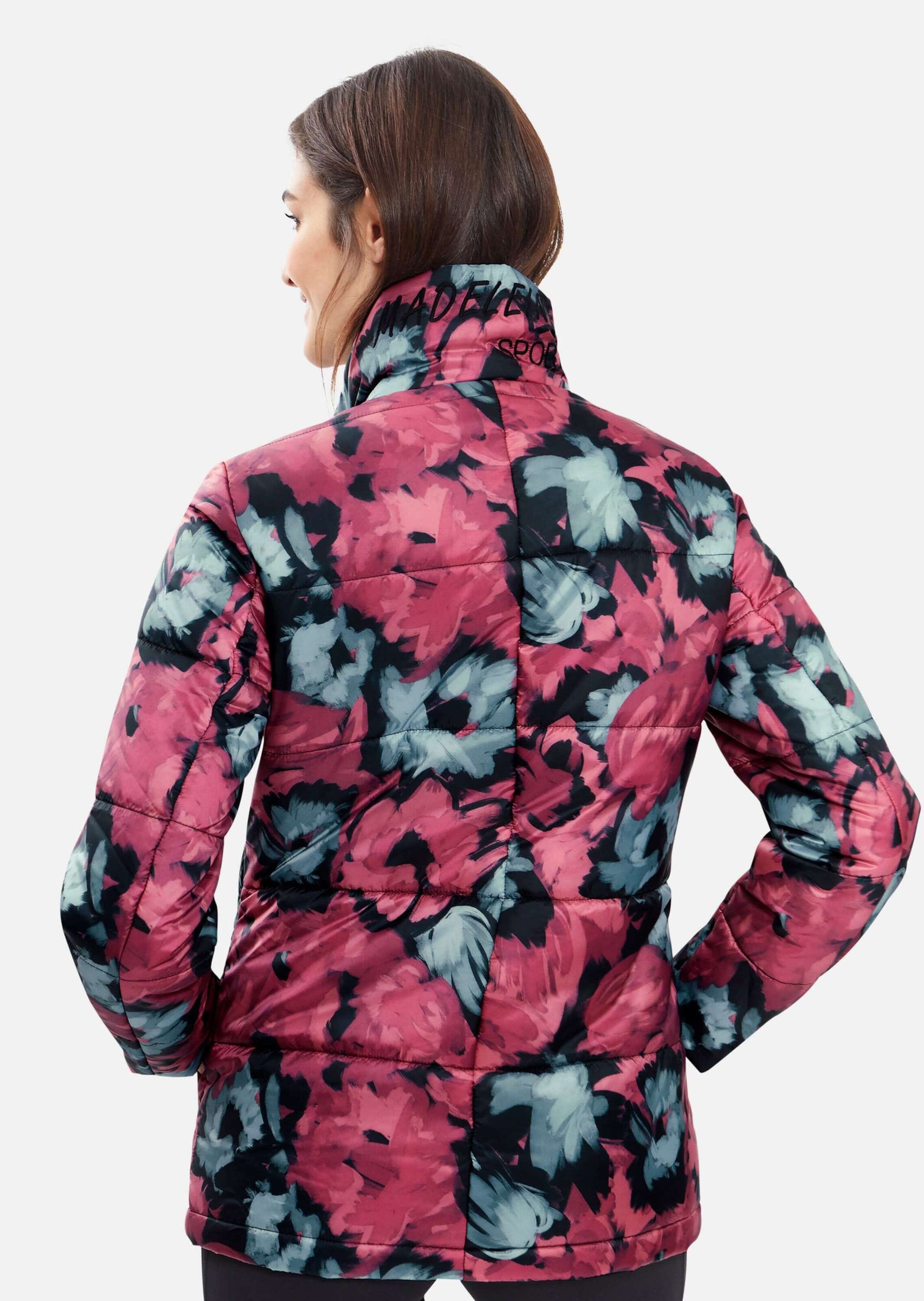 MADELEINE Outdoorjacke »Jacke Steppjacke mit floralem Print«