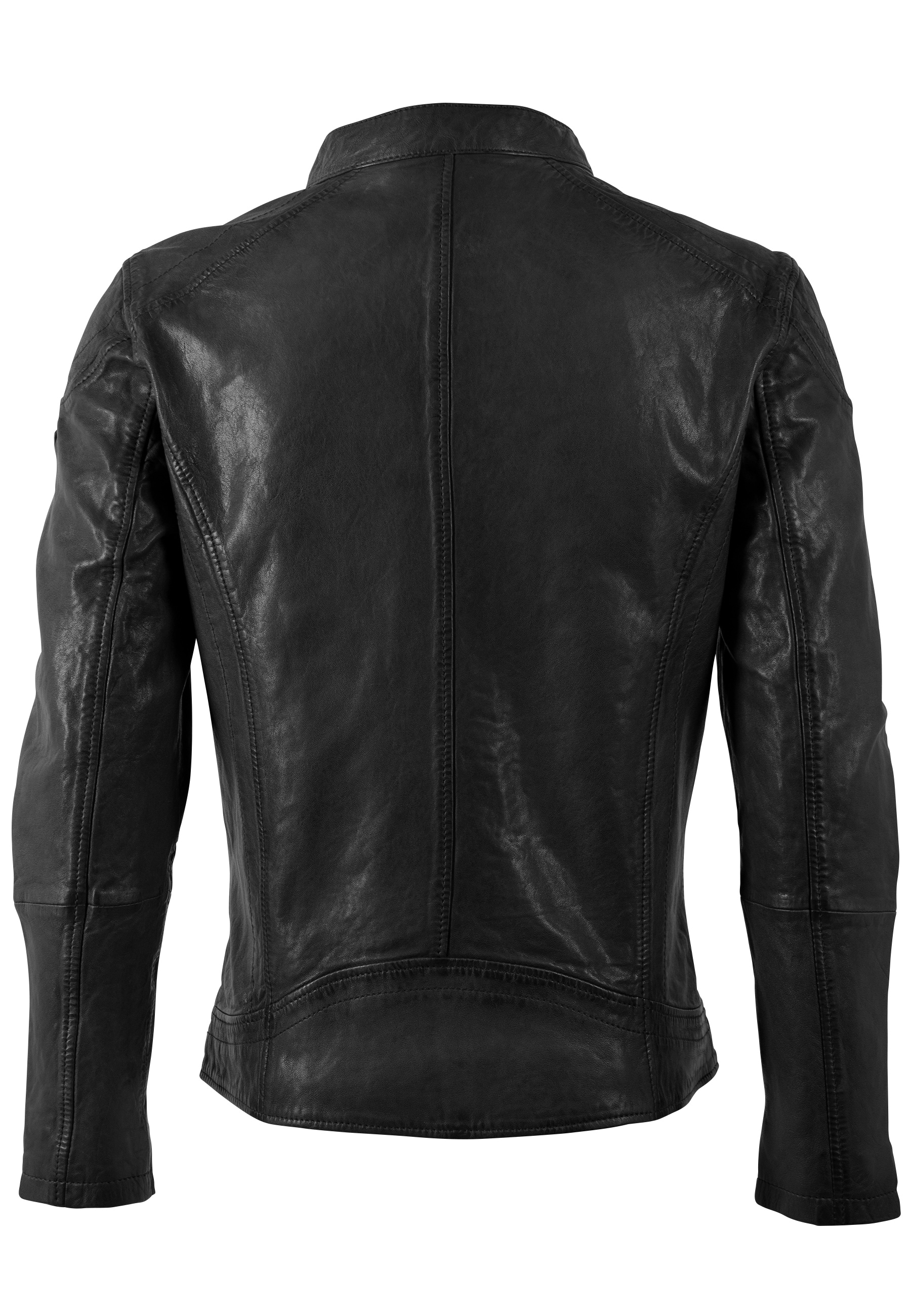 Mauritius Lederjacke »MMBaydo« mit Bikerkragen