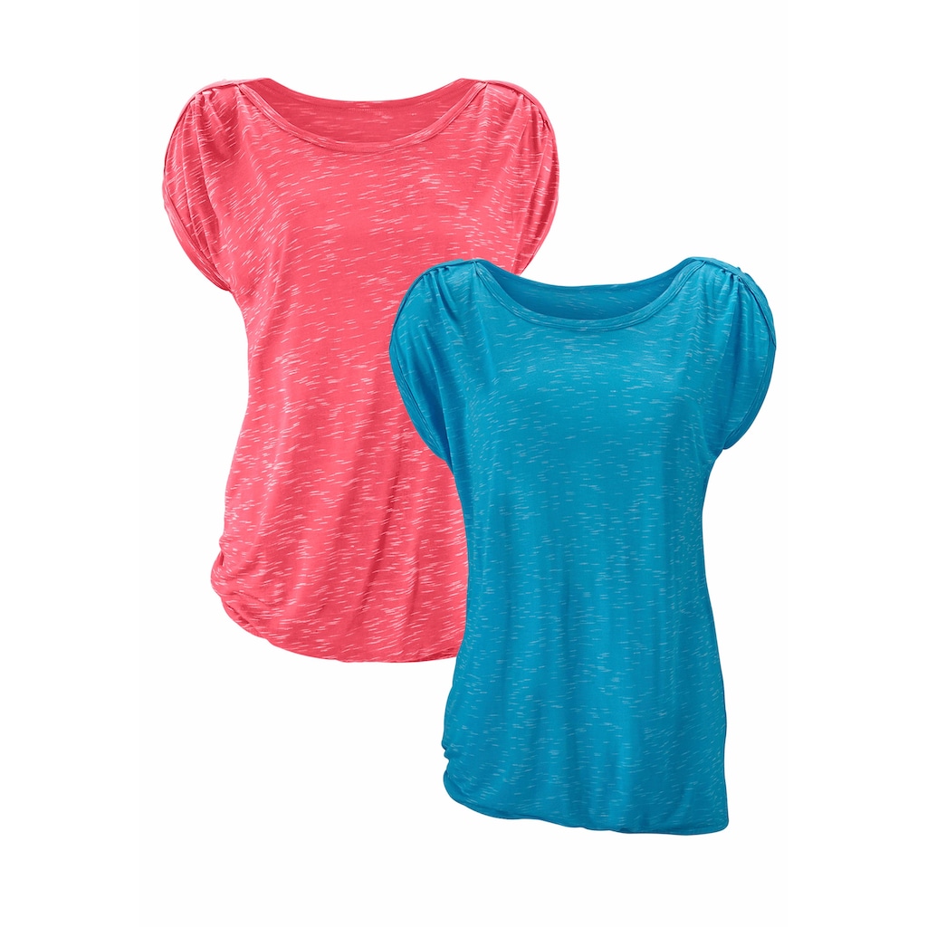 LASCANA T-Shirt, (2er-Pack)