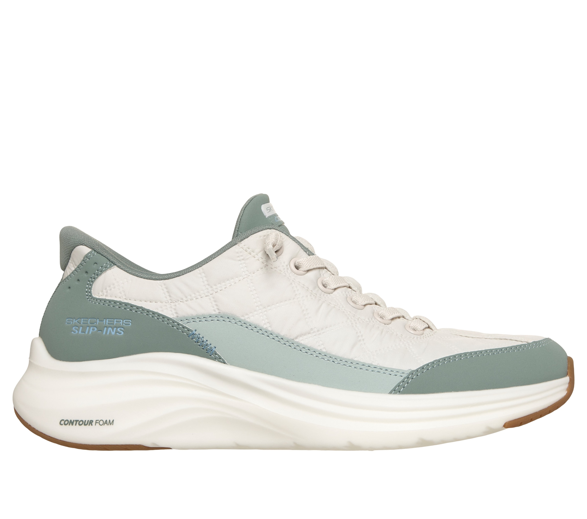 Skechers Slip-On Sneaker »Contour Foam - Cozy Fit«  Slipper mit Handsfree Slip-ins und gestepptem Cozy Fit™-Mesh