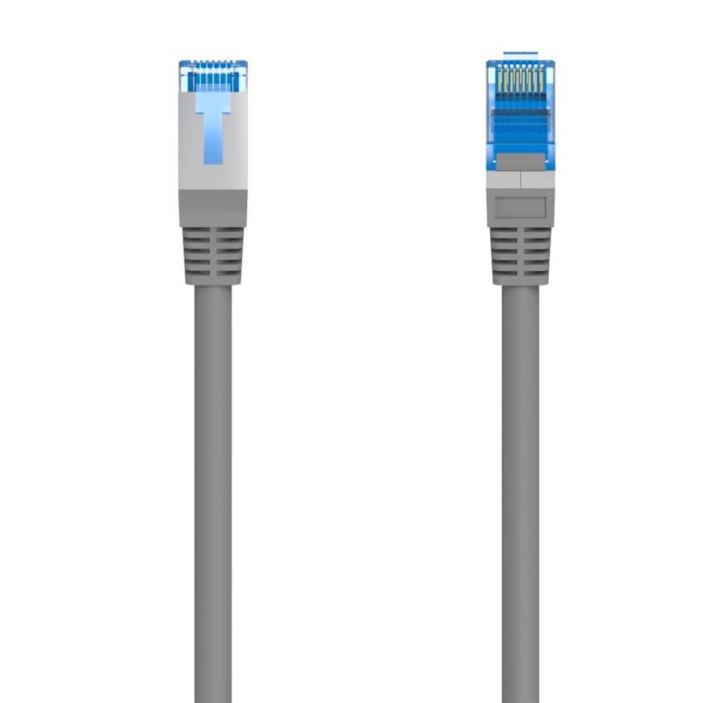Hama LAN-Kabel »Netzwerkkabel CAT-6, 1 Gbit/s, F/UTP geschirmt 10 m«, RJ-45 (Ethernet), 1000 cm