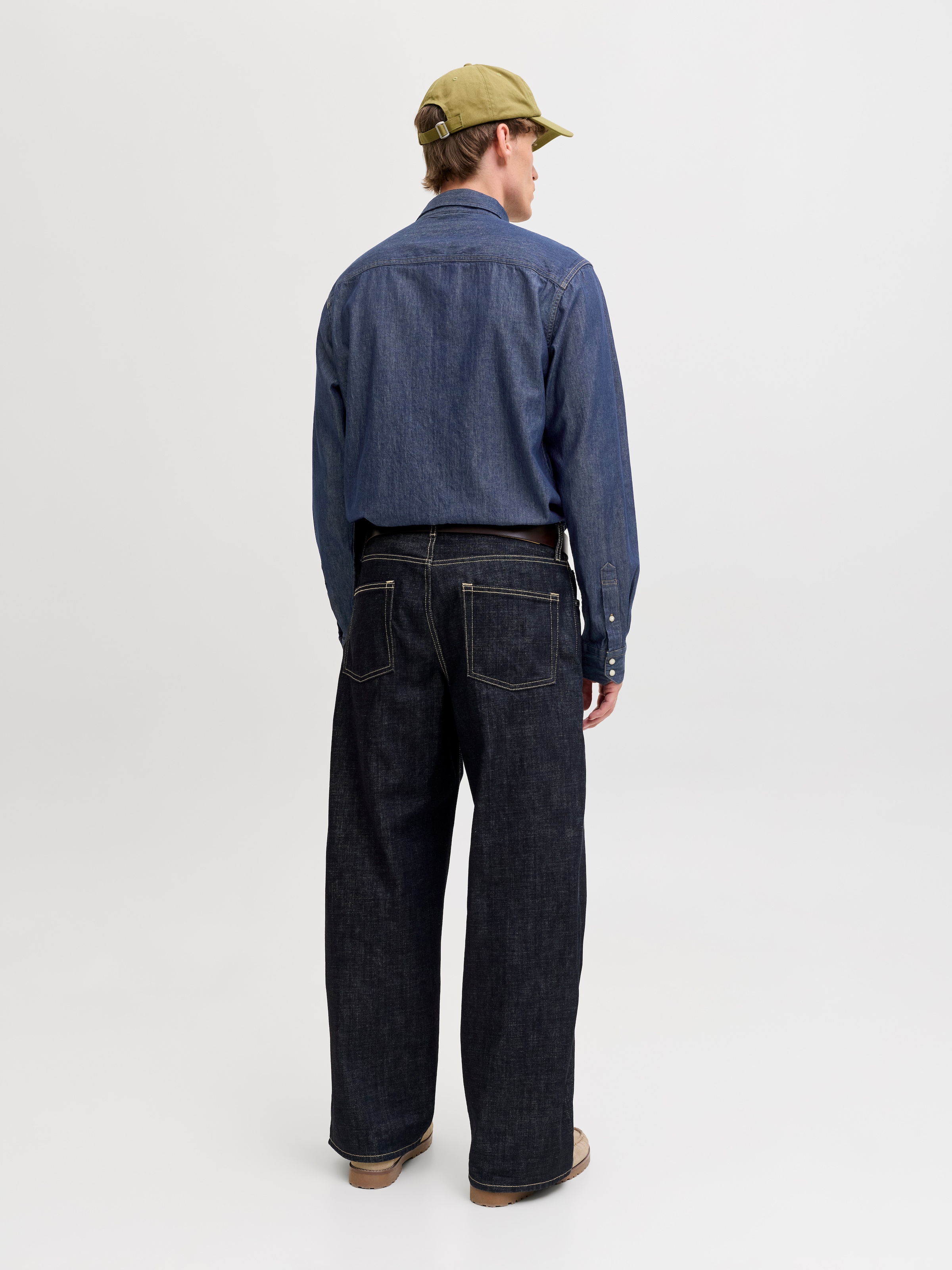 Jack & Jones Langarmhemd »JJESHERIDAN SHIRT L/S NOOS« mit angesetzter Brusttasche