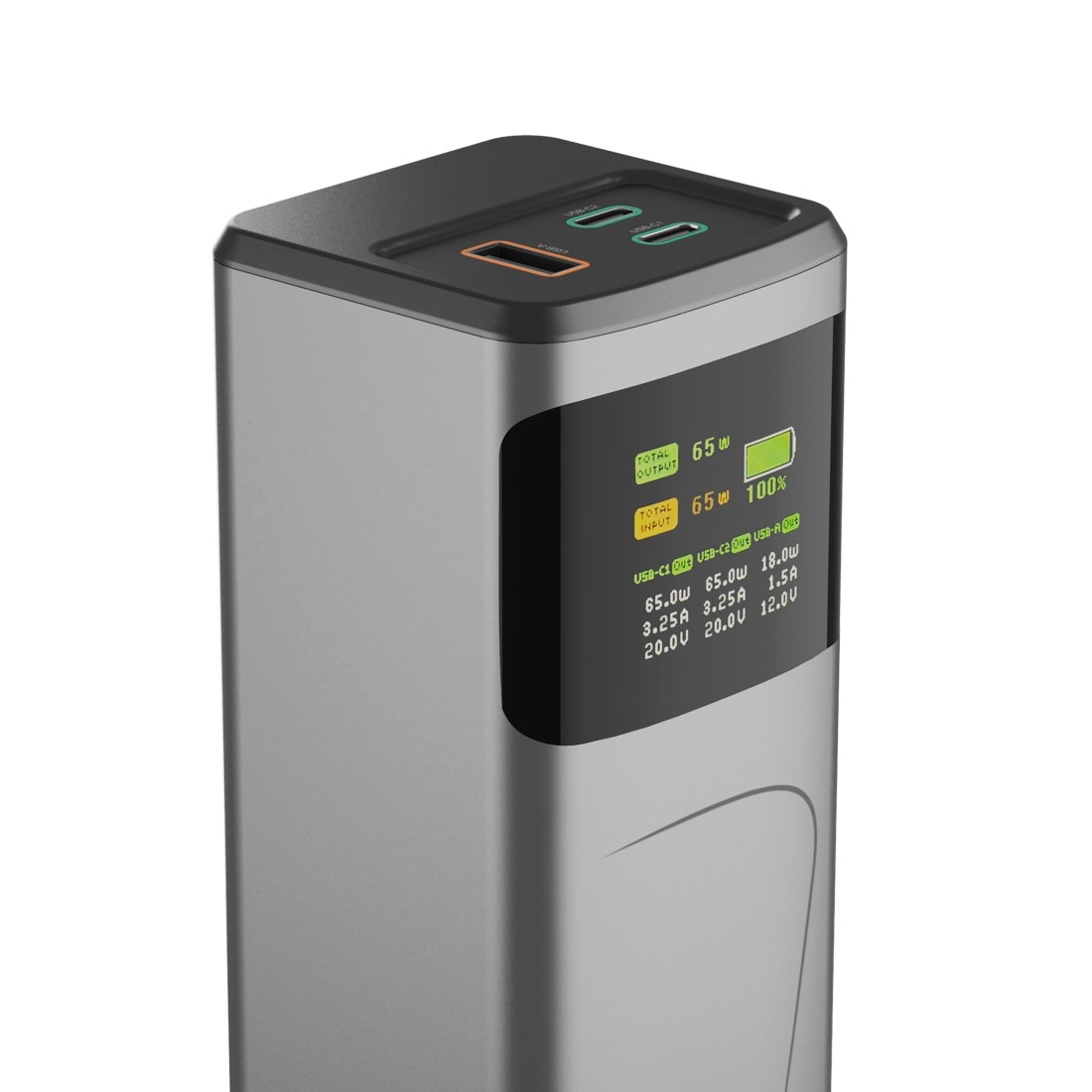 Hama Powerbank »Powerbank (65 W, 20000 mAh, 2x USB-C, 1x USB-A, Schnellladen)«