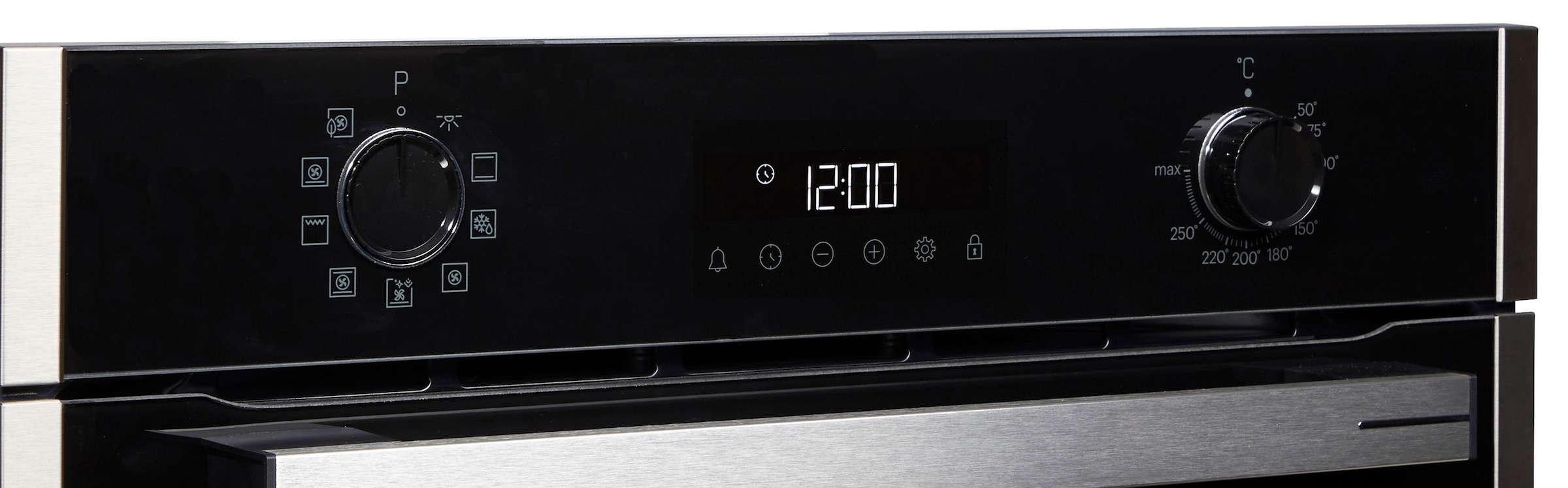 Grundig Einbaubackofen  »GEBM19301BC«, mit 2-fach-Teleskopauszug