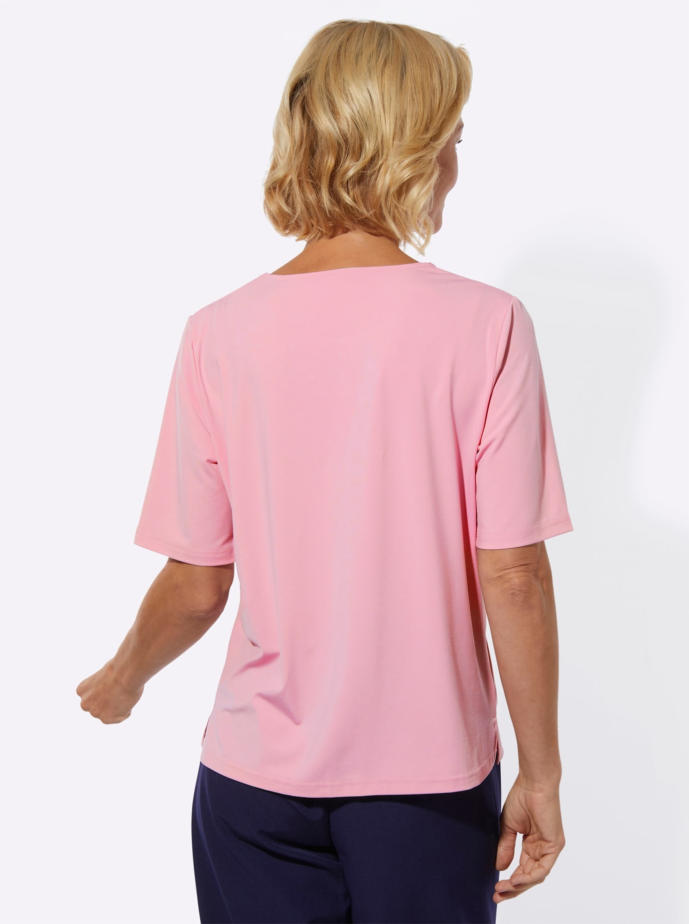 Classic Kurzarmshirt »Rundhals-Shirt« 1 tlg.