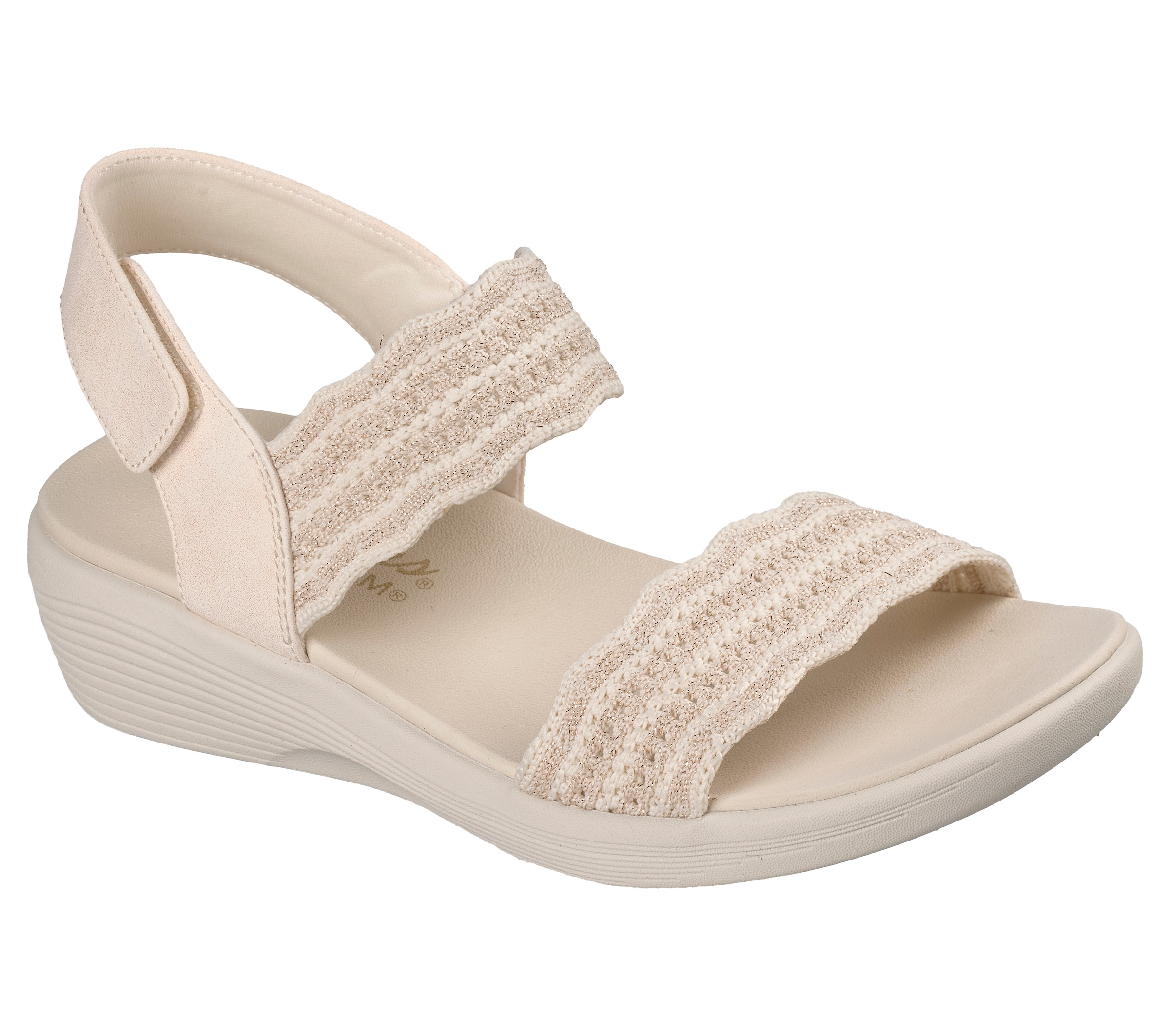 Skechers Sandale »ARYA«  Sommerschuh, Keilsandalette mit komfortablem Luxe Foam
