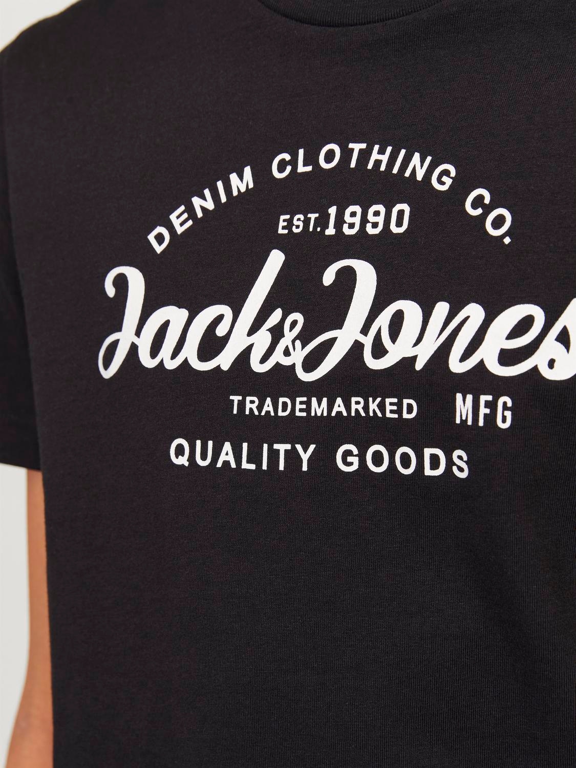 Jack & Jones Junior T-Shirt »JJFOREST TEE SS CREW SET PACK MP JNR«, (Set, 2 tlg.)