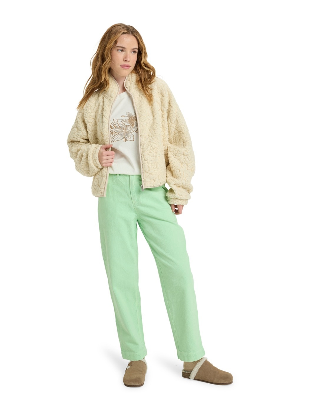 Roxy Fleecepullover »Blurry Cloud«
