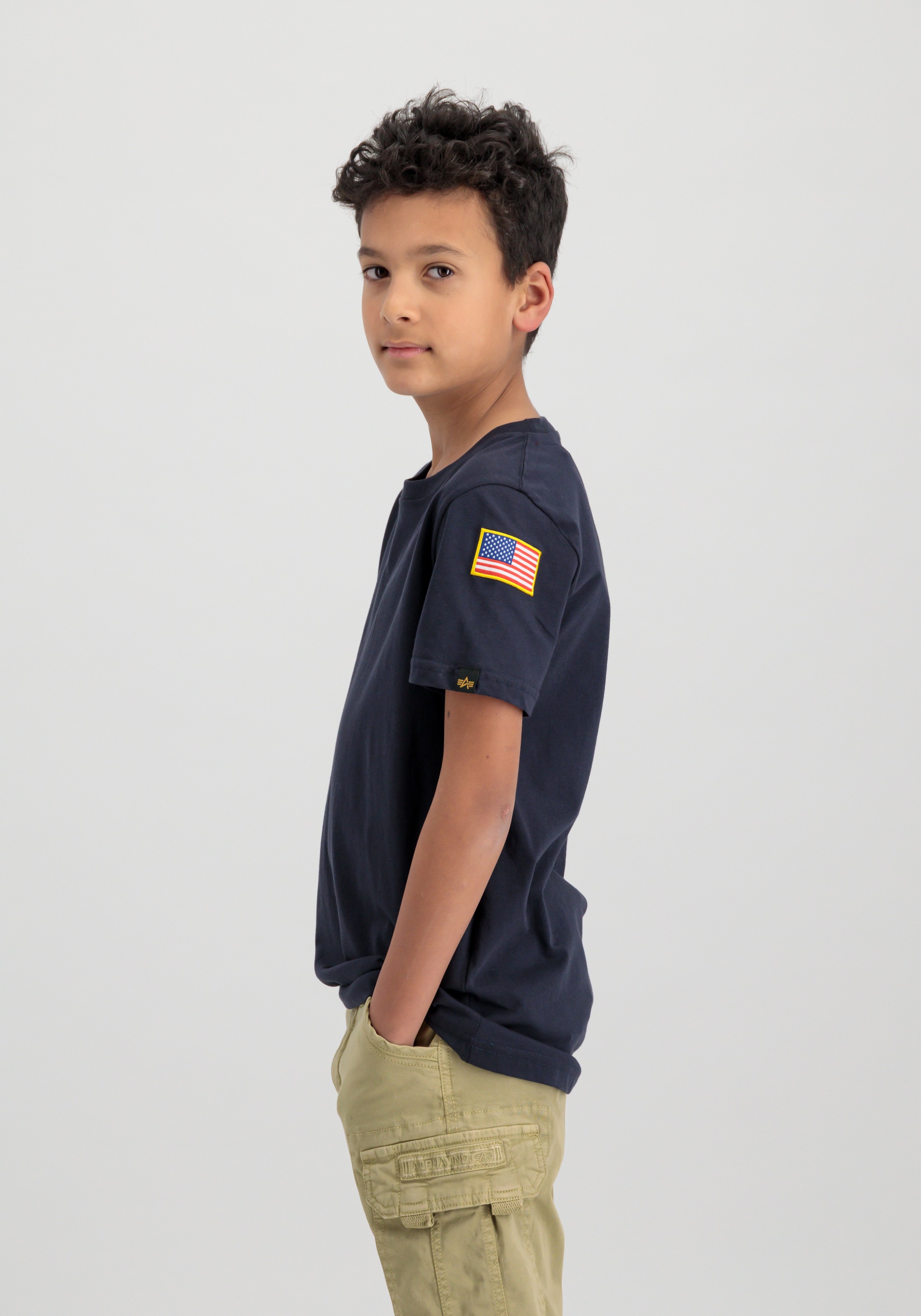 Alpha Industries T-Shirt »Alpha Industries Kids - T-Shirts Kids Nasa T-Shirt«