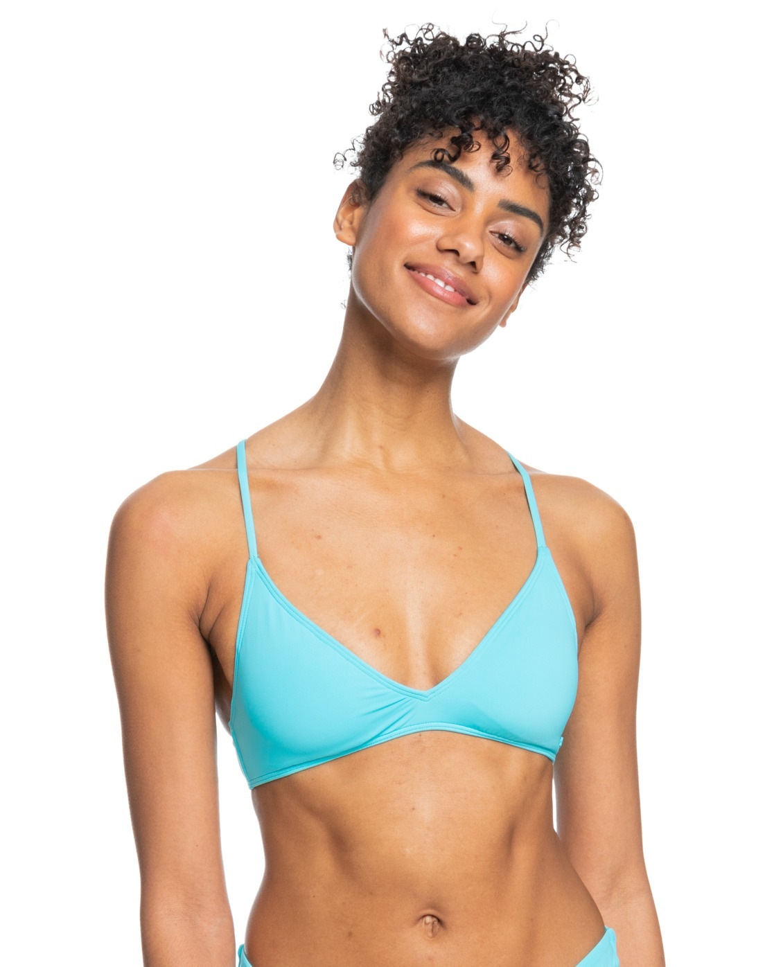 Roxy Damen Triangel-Bikini-Top »Beach Classics« in blau, Größe Cup B