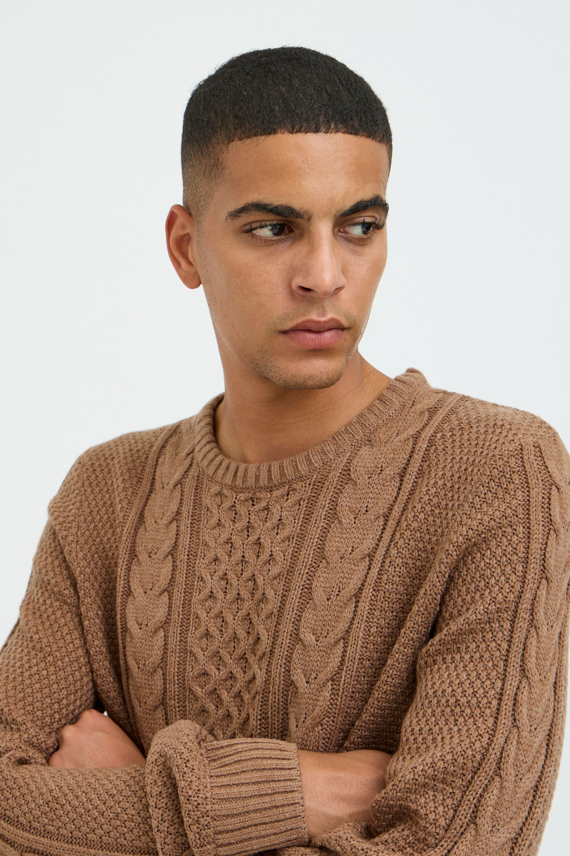 Blend Strickfleece-Pullover »Strickpullover BHPullover«