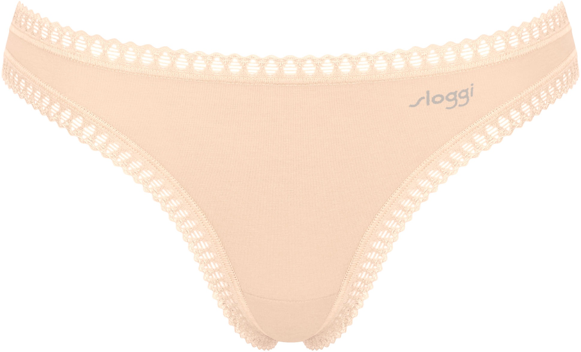 sloggi Slip »GO Crush String C3P«, (3er Pack), mit Spitzendetails